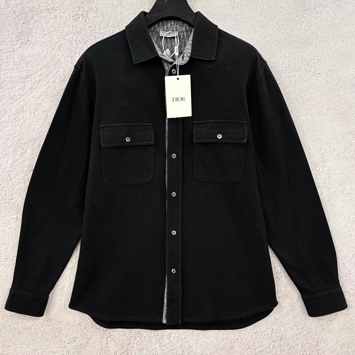Dior DIOR Allover Print LS Pocket Shirt Jkt S Size US S / EU 44-46 / 1 - 1 Thumbnail