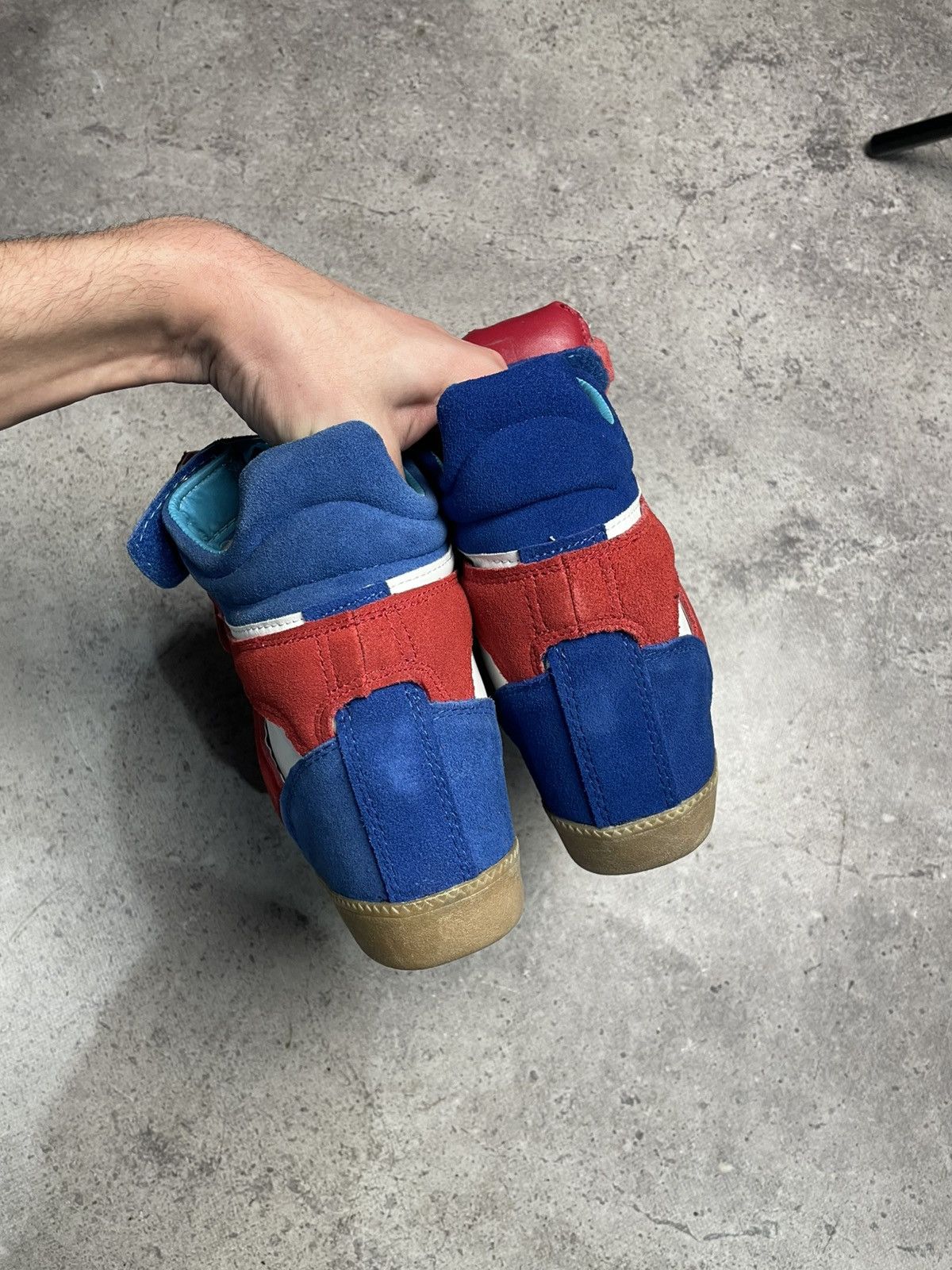 Other Unbranded Isabel Marant Style Bekett Wedge Sneakers Shoes Size US 10 / IT 40 - 5 Thumbnail