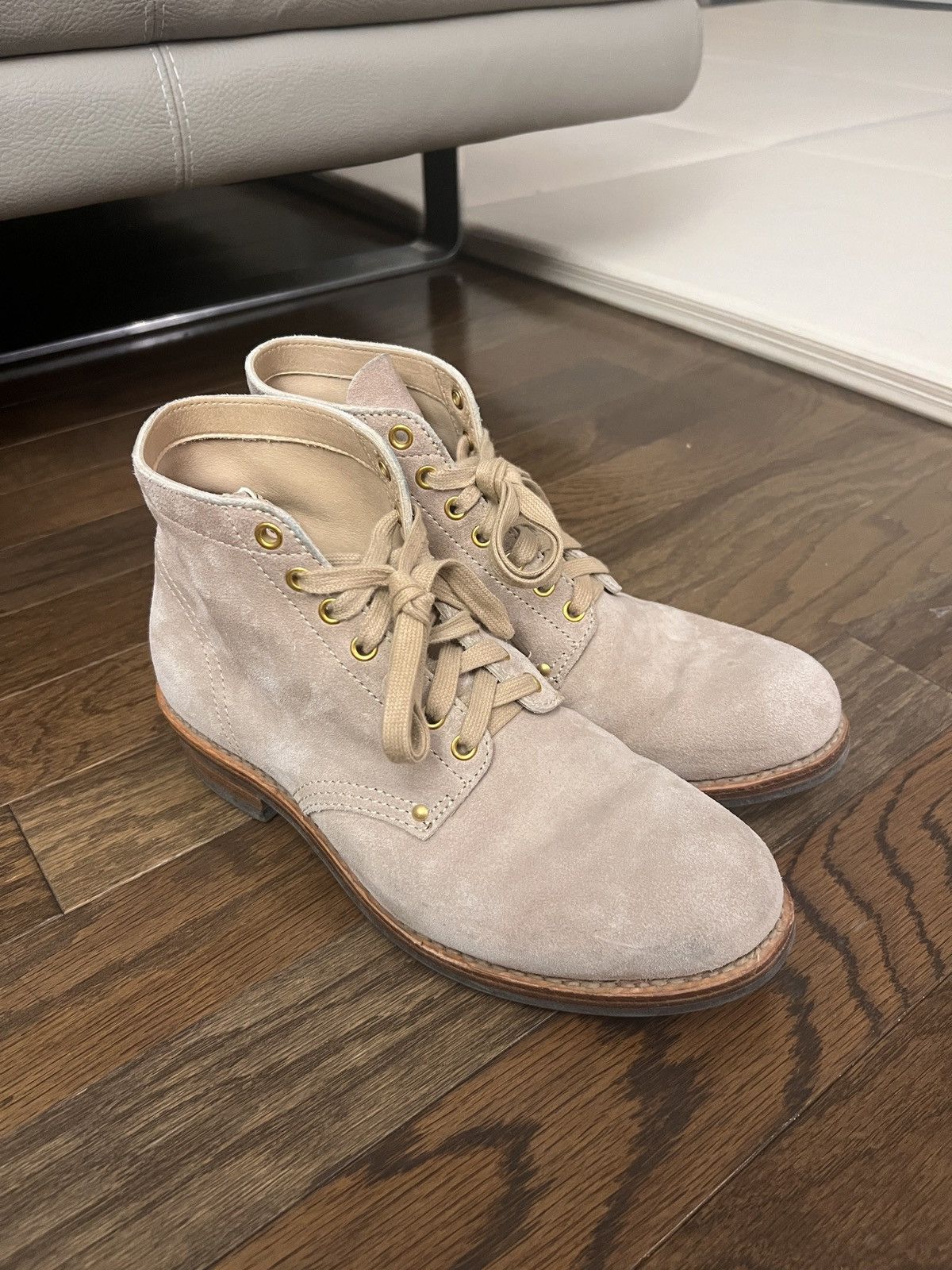 Visvim visvim fw20 brigadier boots-folk sand suede size 10 Size US 10 / EU 43 - 3 Thumbnail