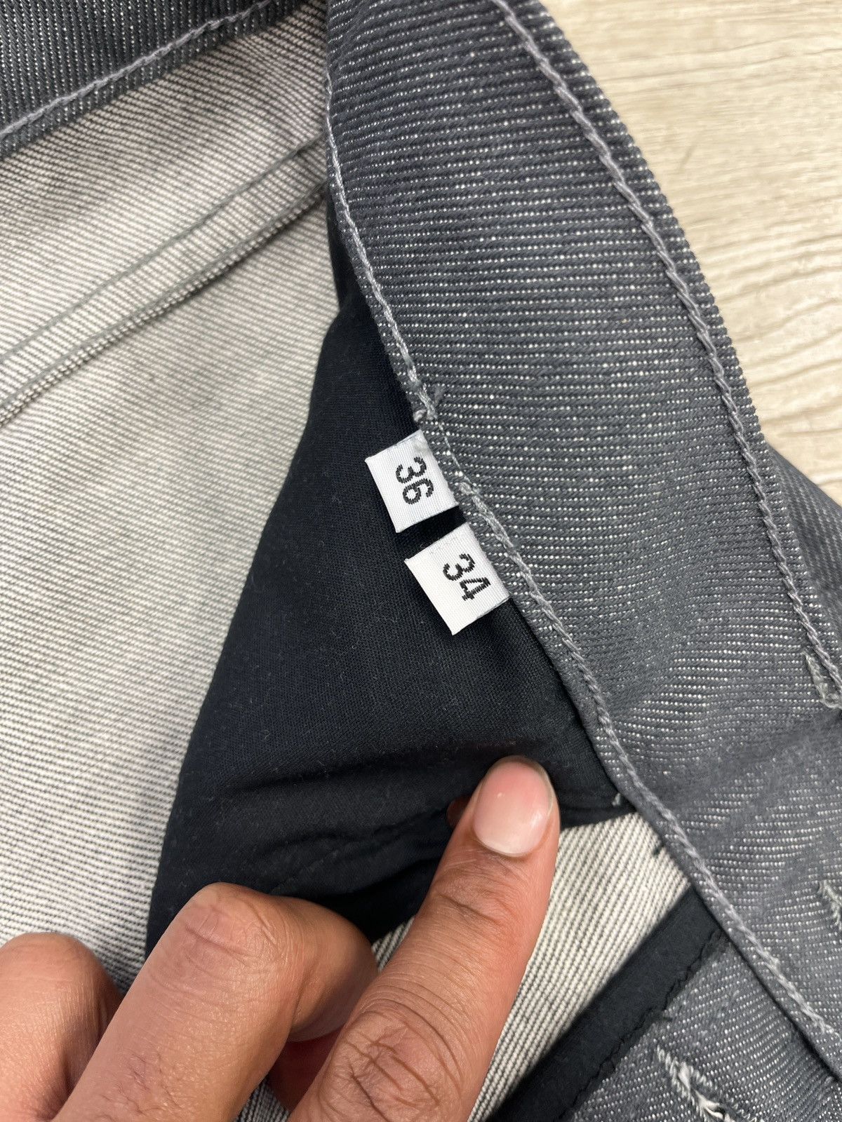 Other Rbd Gray Denim Jeans Size US 36 / EU 52 - 3 Thumbnail