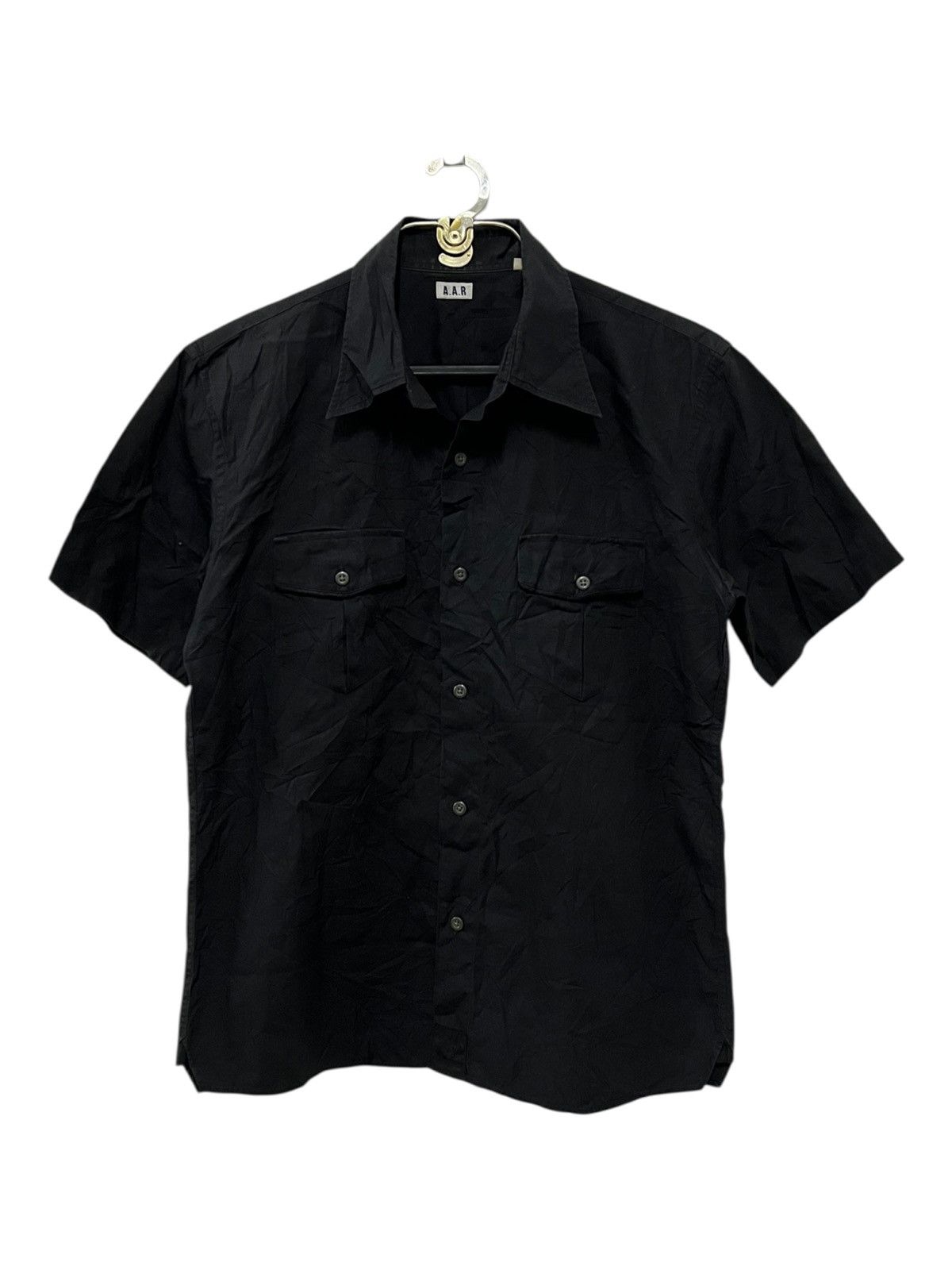 Yohji Yamamoto 1990s Yohji Yamamoto AAR Goth Minimal Button Western Shirt Size US M / EU 48-50 / 2 - 2 Thumbnail