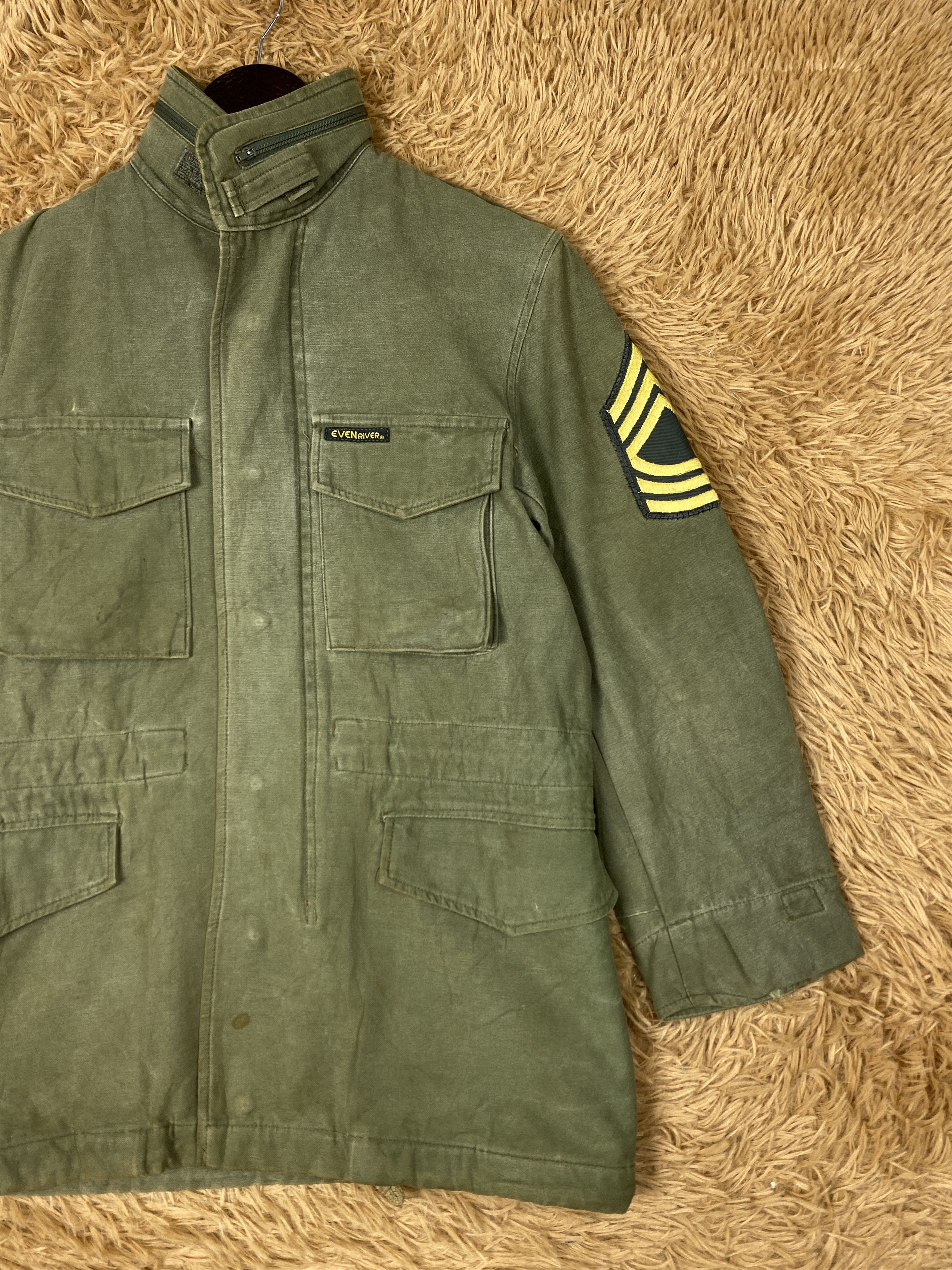 Japanese Brand Vintage Even River Military Parkas Long Jacket PJ2578 Size US S / EU 44-46 / 1 - 3 Thumbnail