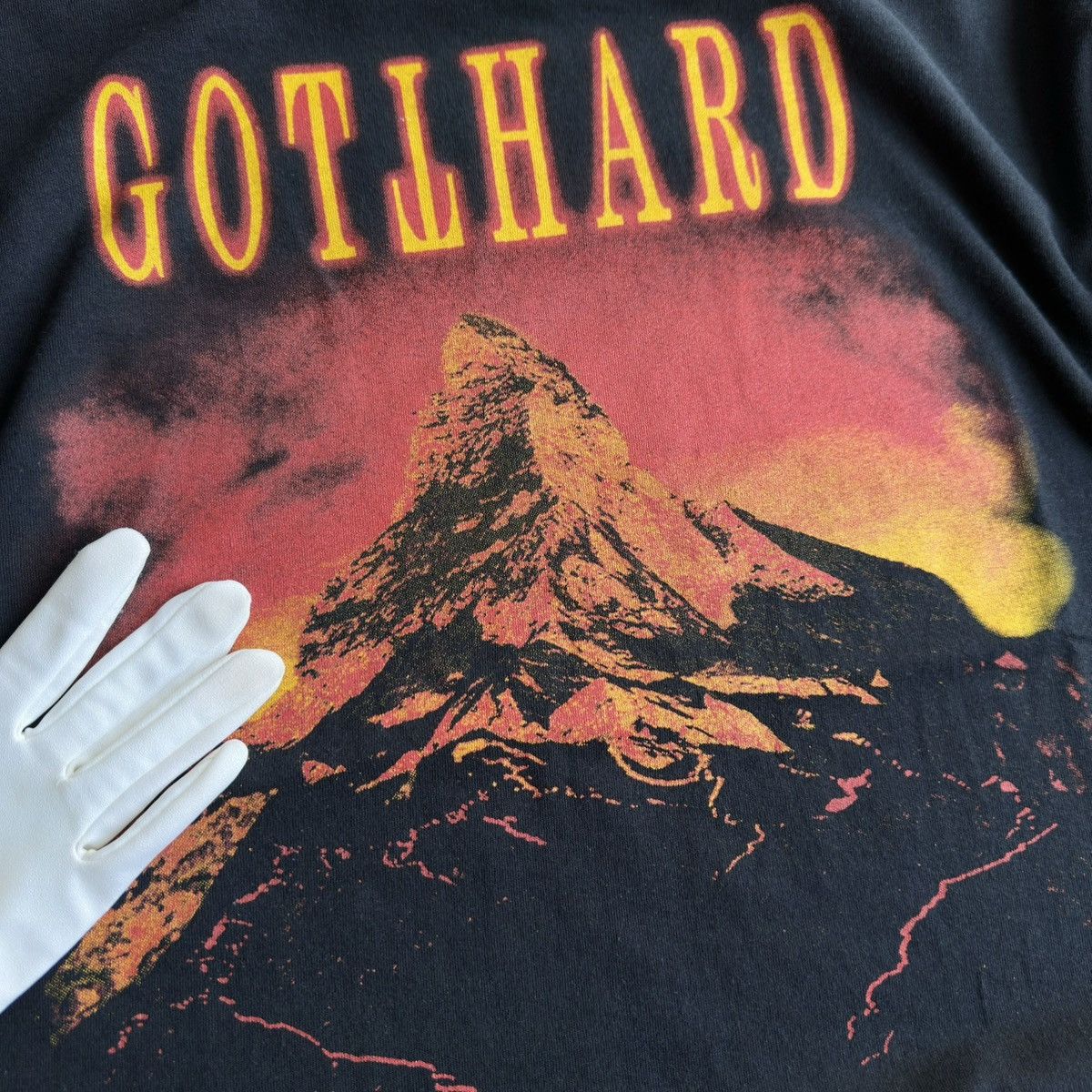 Band Tees Vintage 1997 Gotthard D Frosted Tour Band Tee Single Stitch Size US XL / EU 56 / 4 - 5 Thumbnail