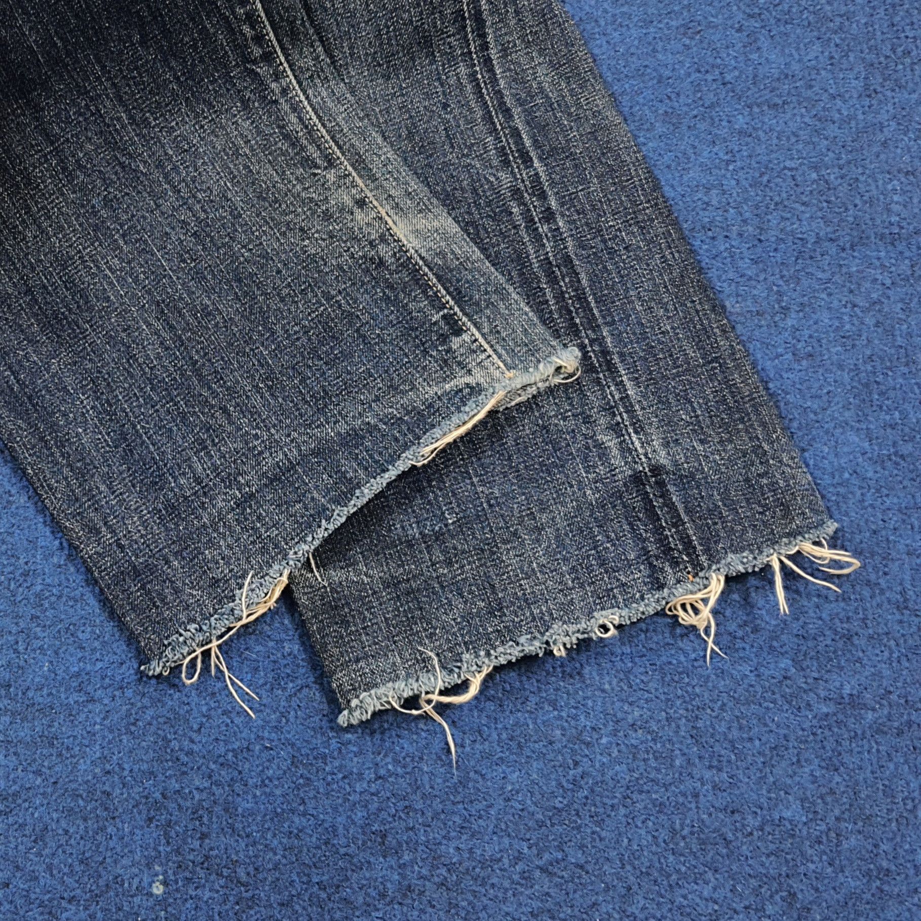 The Real McCoy's Vintage Joe McCoy Repro WW2 Selvedge Denim Jeans E1N37 Size US 29 - 7 Thumbnail