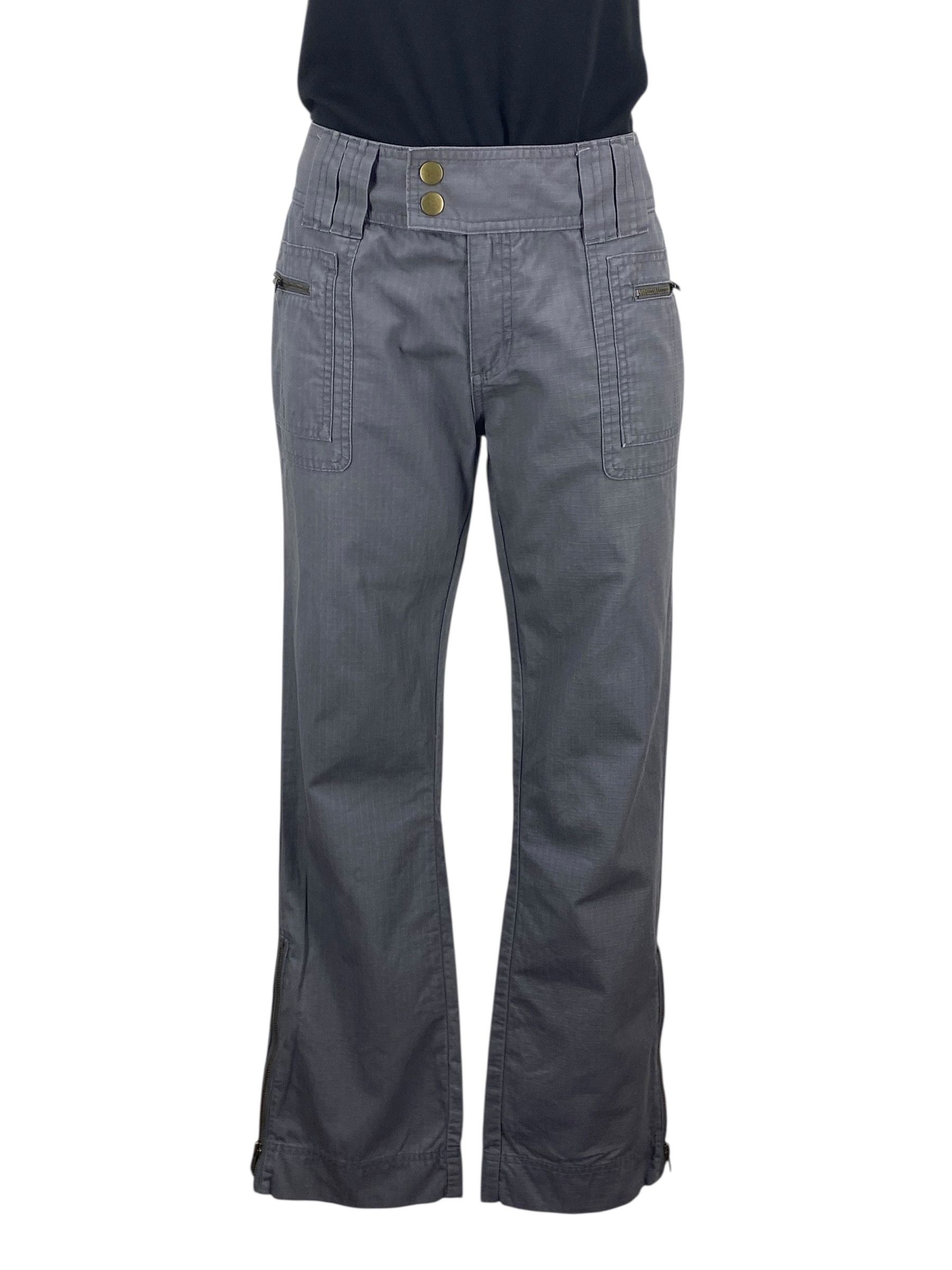 Japanese Brand Collabora Pants Hickory Pants Cargo Pants Size 29" - 2 Thumbnail