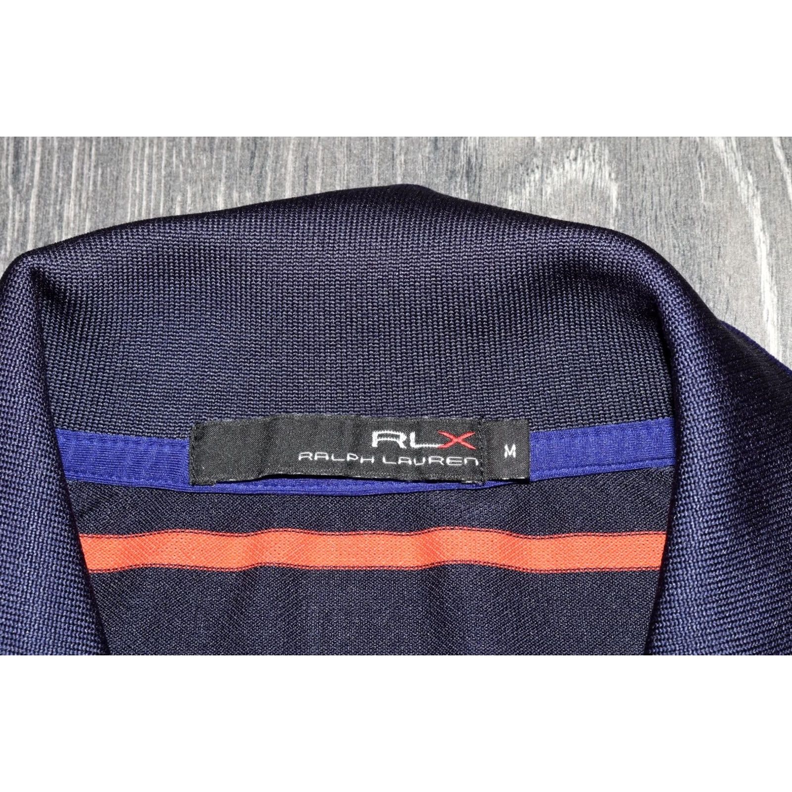 Ralph Lauren POLO RALPH LAUREN RLX STRIPED SHORT SLEEVE GOLF POLO NAVY RED MENS SIZE M Multicolor Striped Short Sleeve Polo Golf RLX Logo Regular Fit Men’s Polo Size US M / EU 48-50 / 2 - 4 Thumbnail