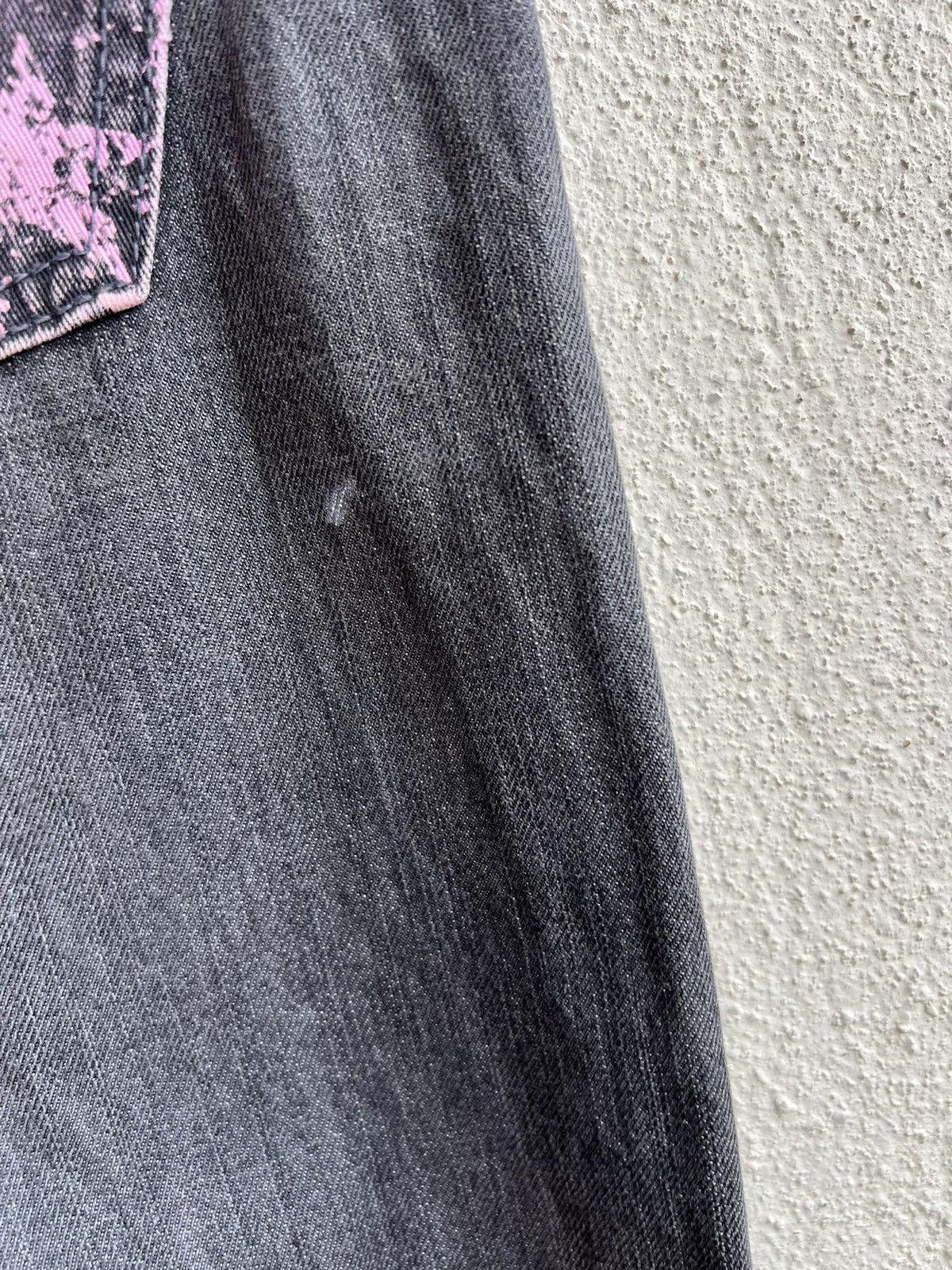 Designer ALGONQUINS Japan Distressed Punk Design Poem Denim Size US 32 / EU 48 - 18 Thumbnail