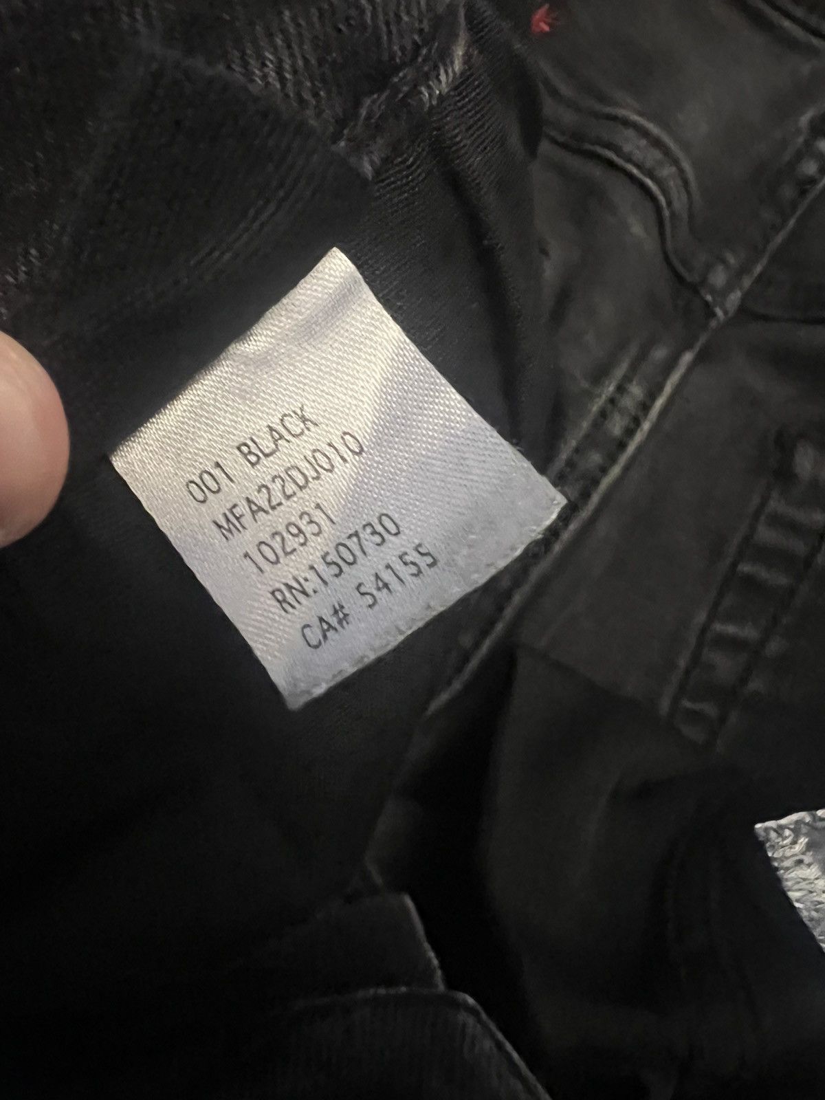 Ksubi Ksubi black distressed jeans 001 Size US 32 / EU 48 - 4 Thumbnail