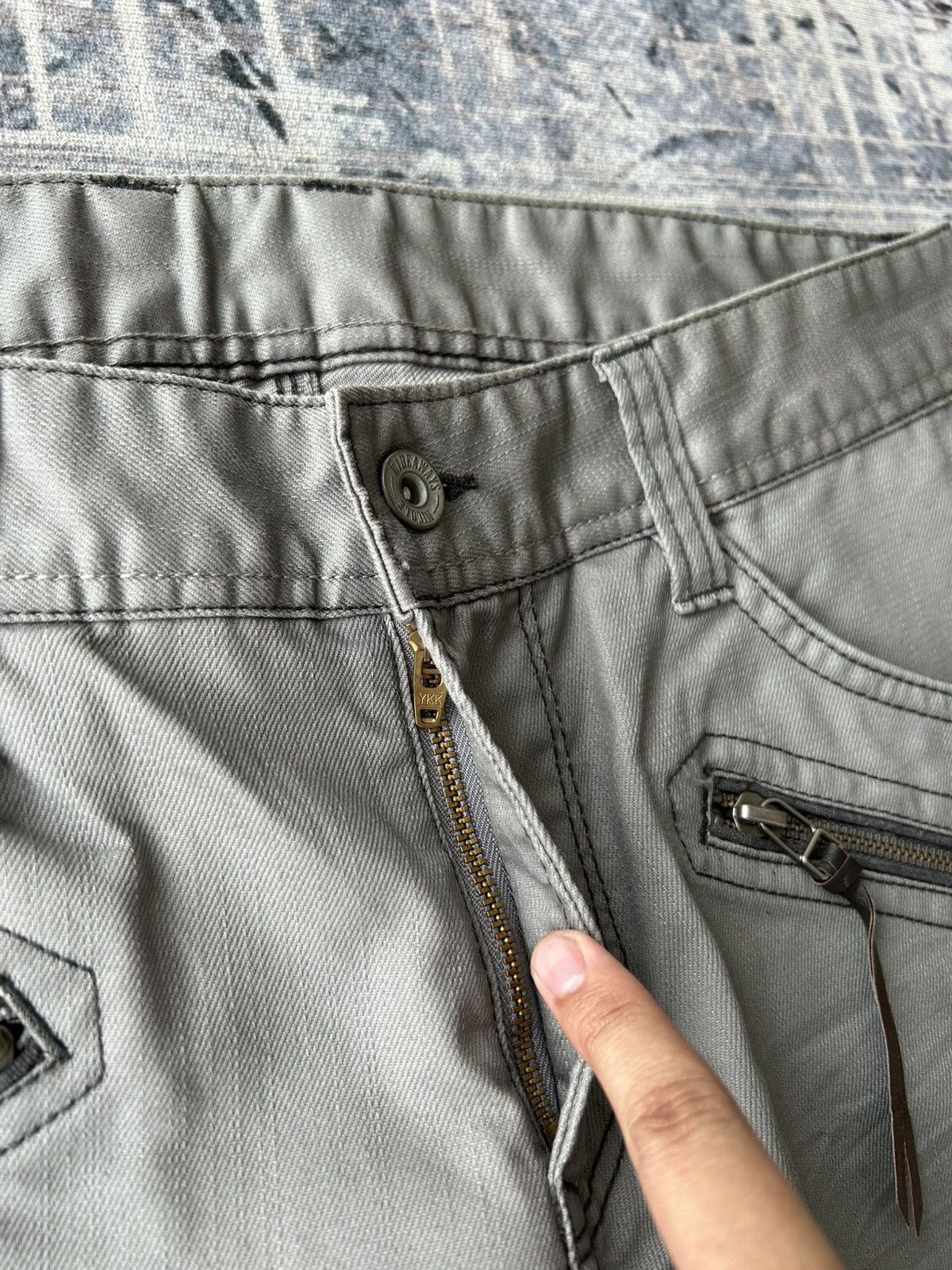 If Six Was Nine Hideaways Flared Y2k Pants Size US 31 - 11 Thumbnail