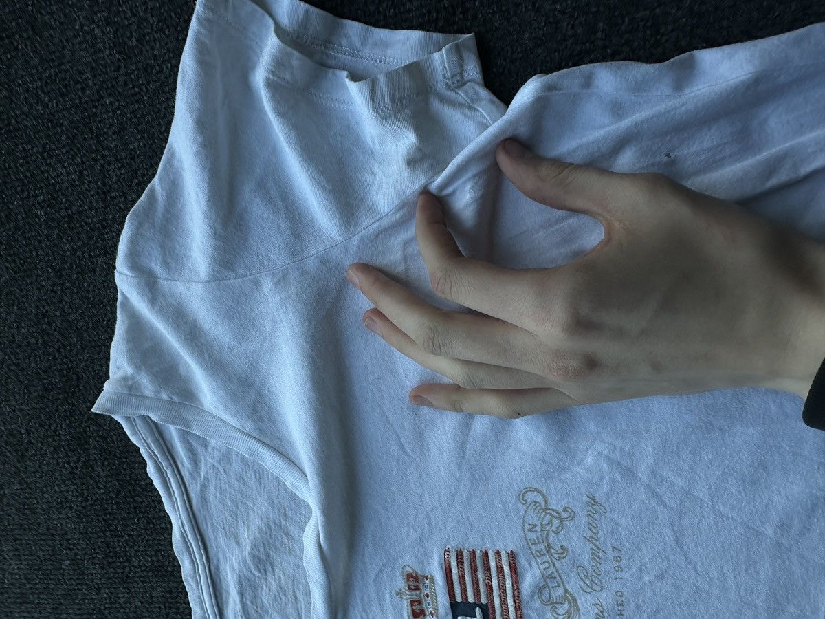 Polo Ralph Lauren 🚨 RALPH LAUREN RL POLO JEANS COMPANY USA FLAG LOGO WOMEN TEE Size L / US 10 / IT 46 - 8 Thumbnail