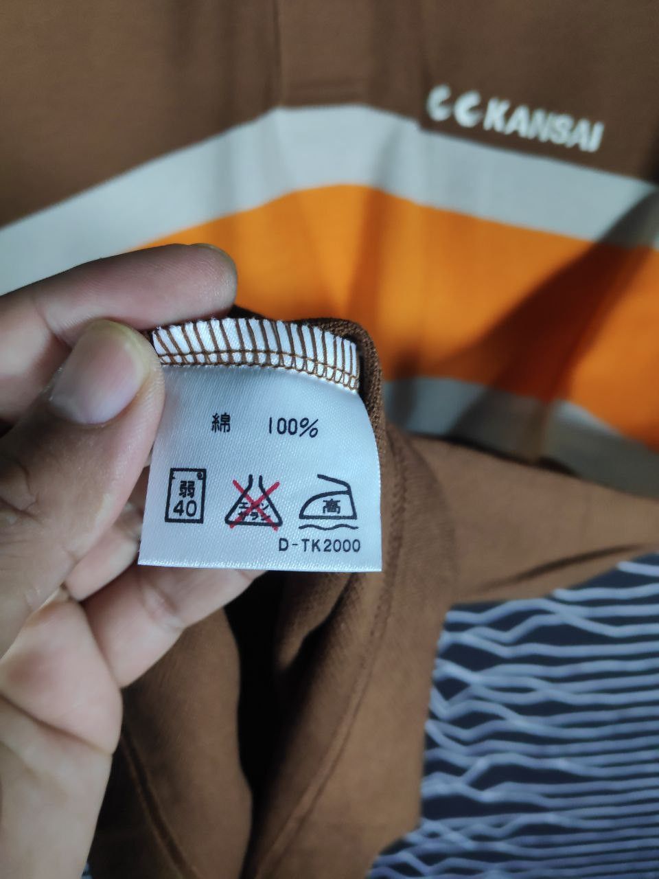 Japanese Brand × Kansai Yamamoto Vtg 90s CC Kansai Yamamoto Logo Colorblock Polo Size L Size US L / EU 52-54 / 3 - 7 Thumbnail