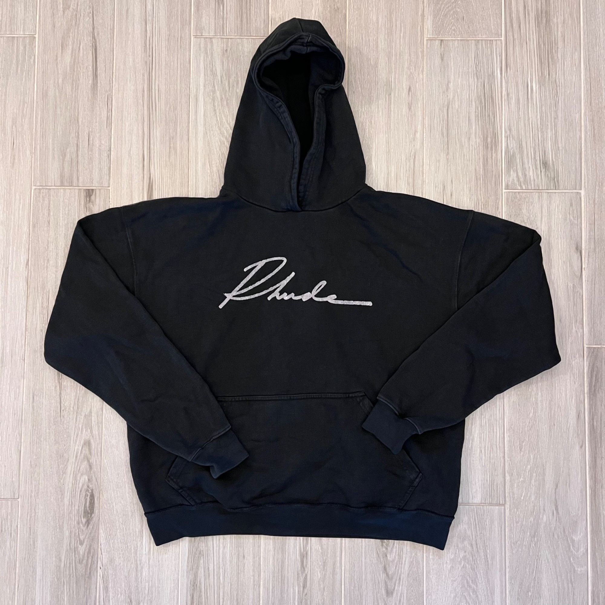 Rhude NEW RHUDE SCRIPT HOODIE SZ 2XL Size US XXL / EU 58 / 5 - 1 Thumbnail