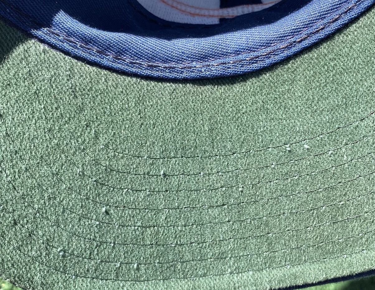 Nike VTG 90’s Nike Embroidered Front & Back Swoosh Snapback Hat Size ONE SIZE - 11 Thumbnail