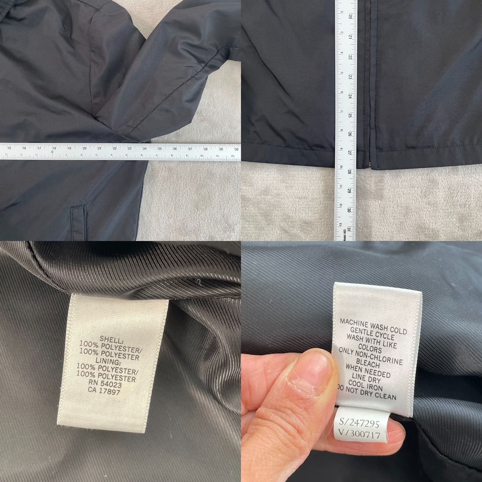Banana Republic Banana Republic Jacket Men Large Black Minimalist Full Zip Pockets Collared Bomber Jacket Size US L / EU 52-54 / 3 - 8 Thumbnail