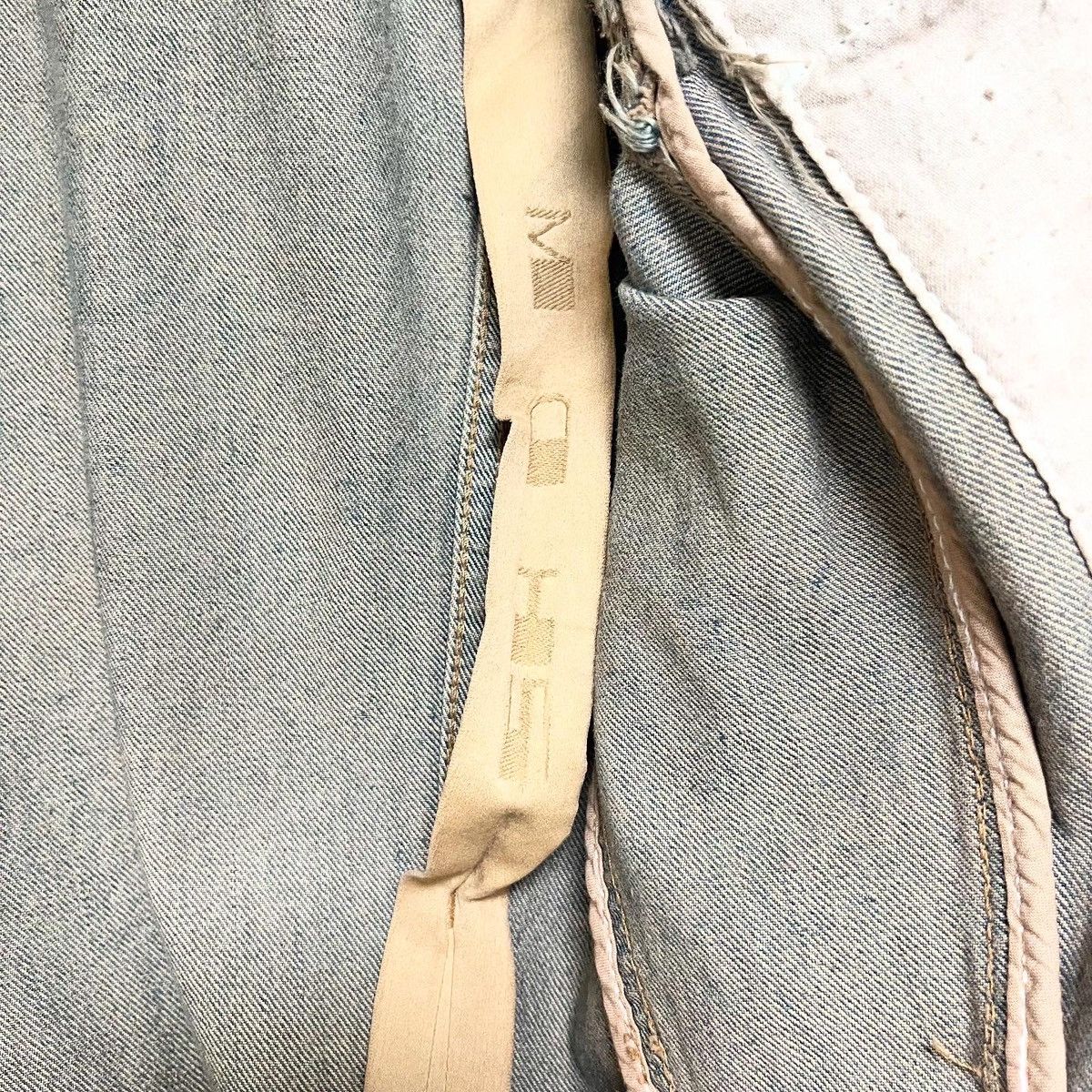 Rick Owens Drkshdw 08FW MUD DENIM TRUCKER JACKET Size US S / EU 44-46 / 1 - 6 Thumbnail
