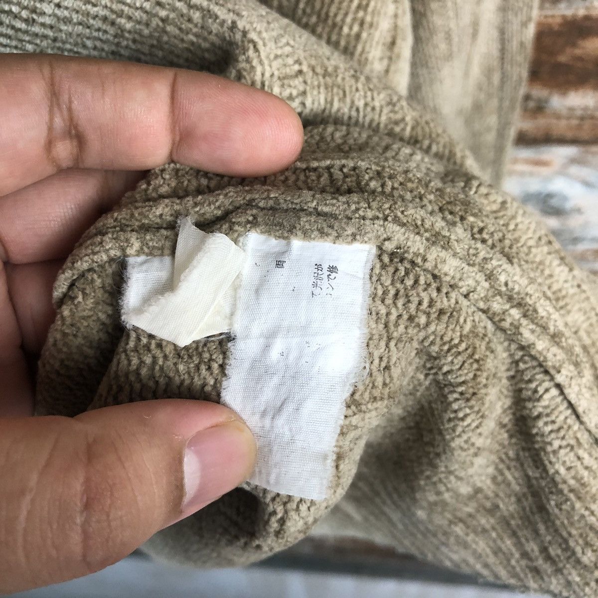 Homespun Knitwear × Japanese Brand Vintage Club Brown Knitwear #A1778 Size US L / EU 52-54 / 3 - 11 Thumbnail