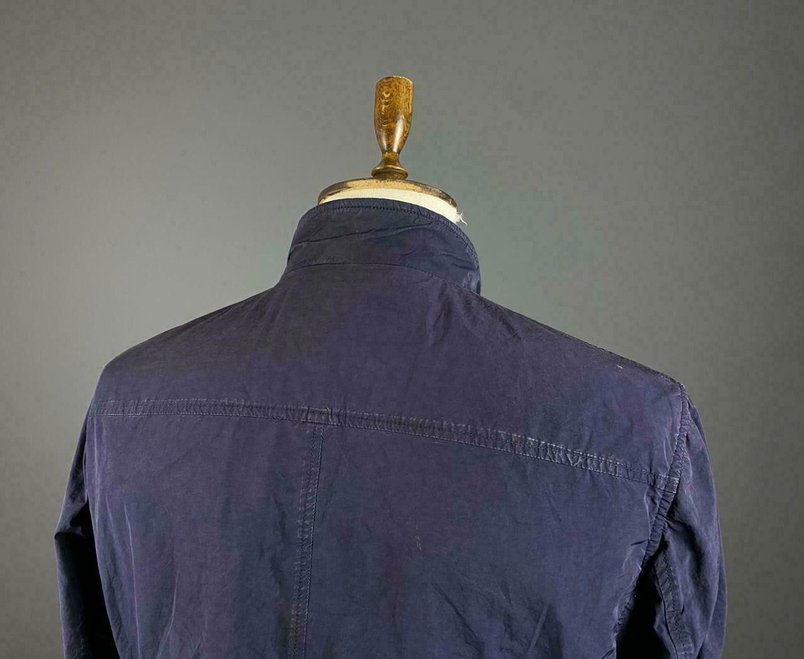 Designer Men Hackett London Blue Multi Pocket Nylon Jacket Size XL Size US XL / EU 56 / 4 - 9 Thumbnail