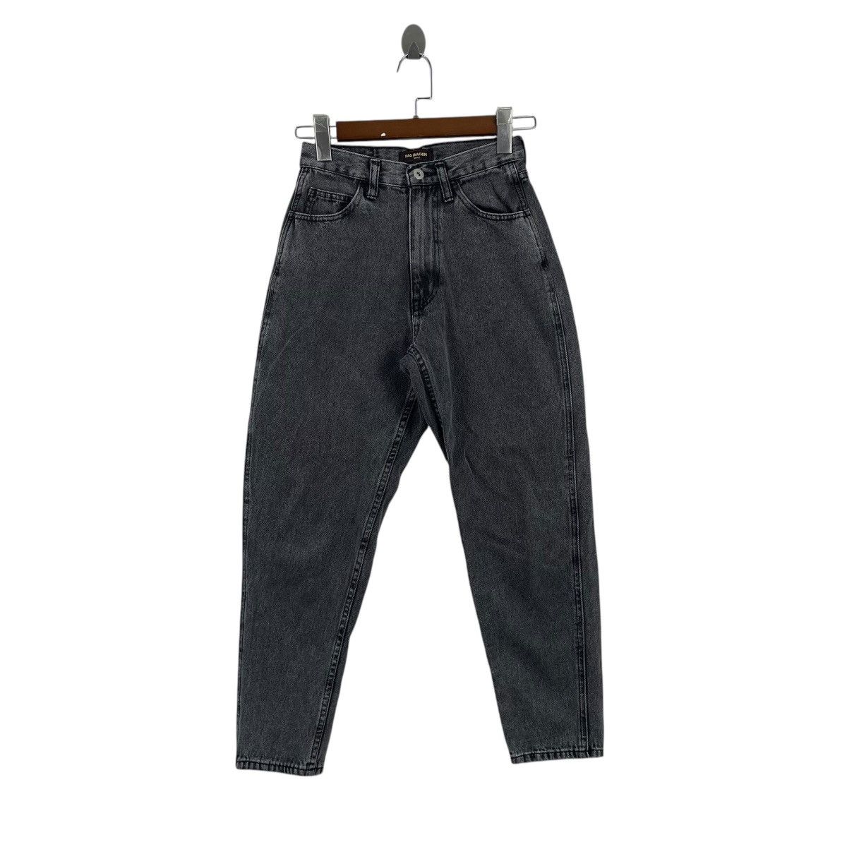 Japanese Brand Rag Machine Japan Faded Black Tapered Jeans Size US 26 / EU 42 - 1 Thumbnail