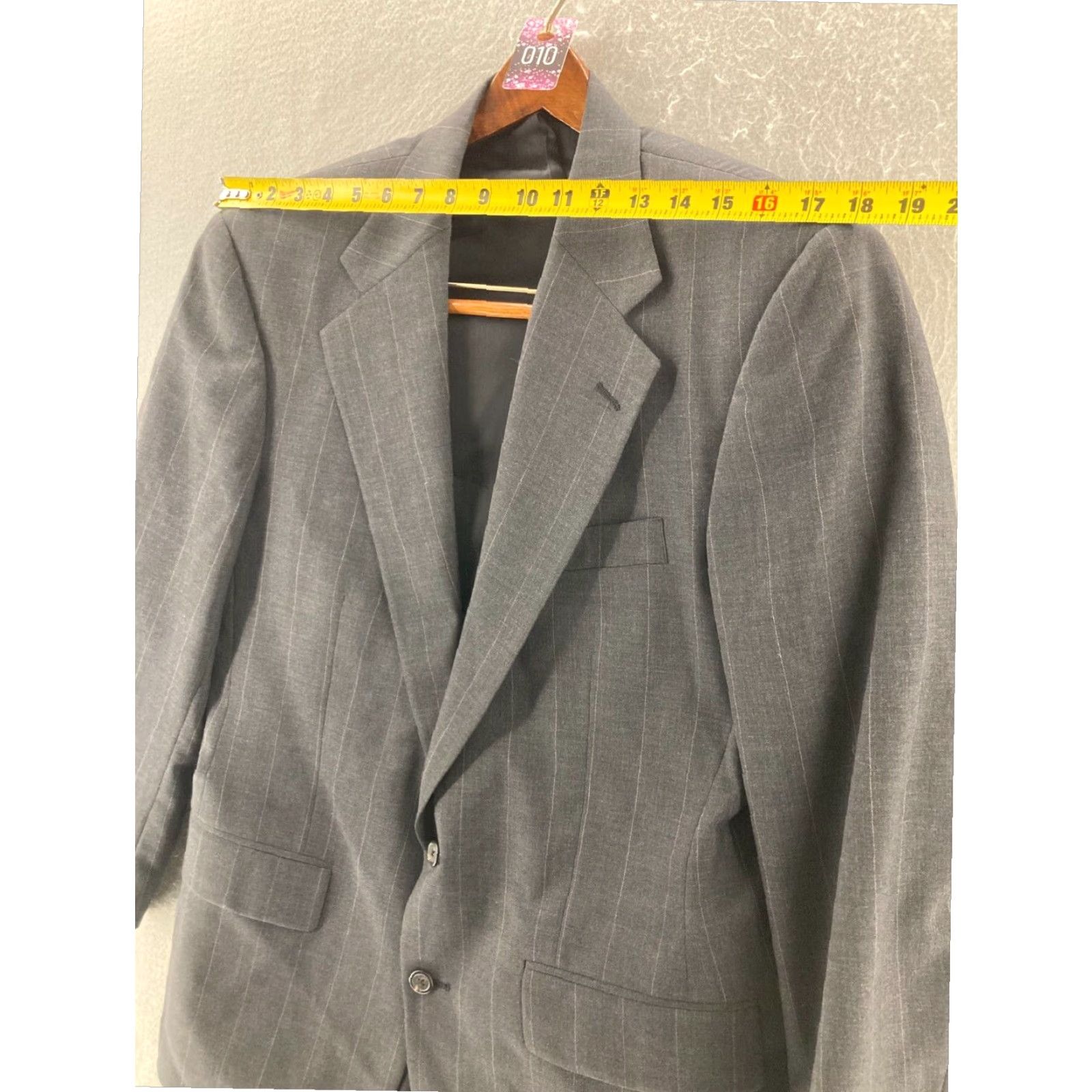 Vintage Luxury Vintage Polo University Club Blazer Mens 40R Two Button Premium Wool Sport Jacket Size US XXS / EU 40 - 5 Thumbnail