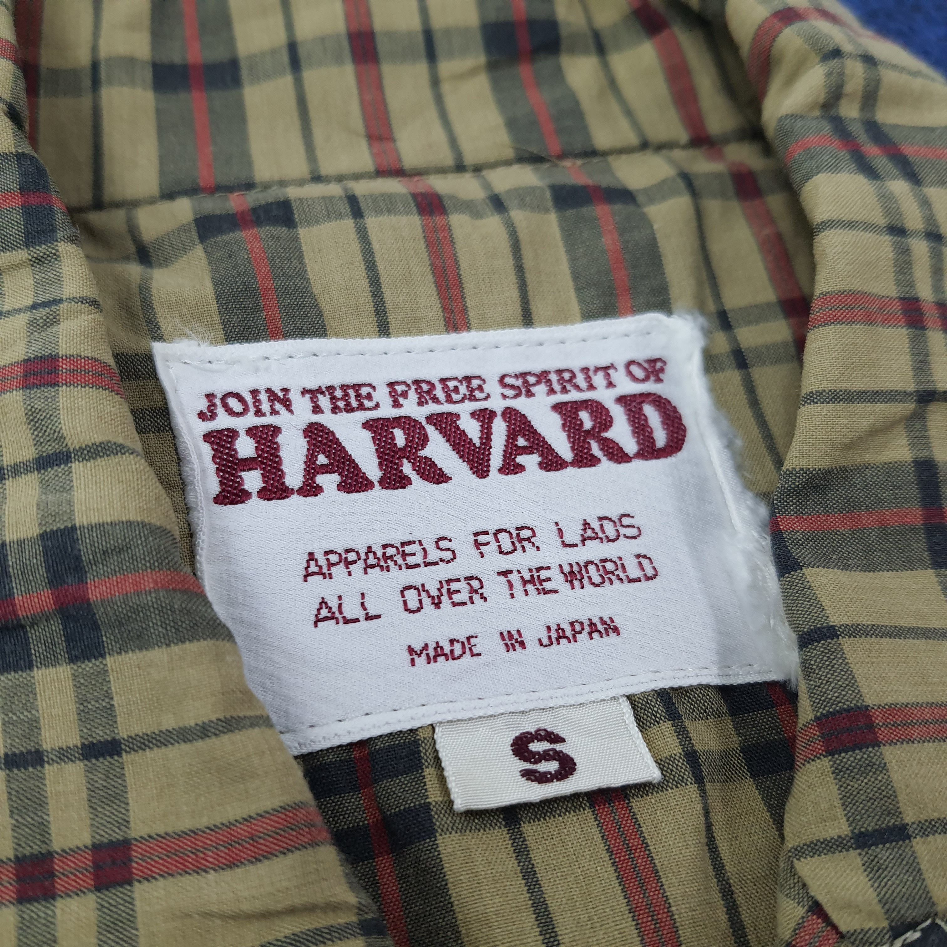 Vintage Vintage HARVARD Zipper Jacket C246N14 Size S / US 4 / IT 40 - 4 Thumbnail