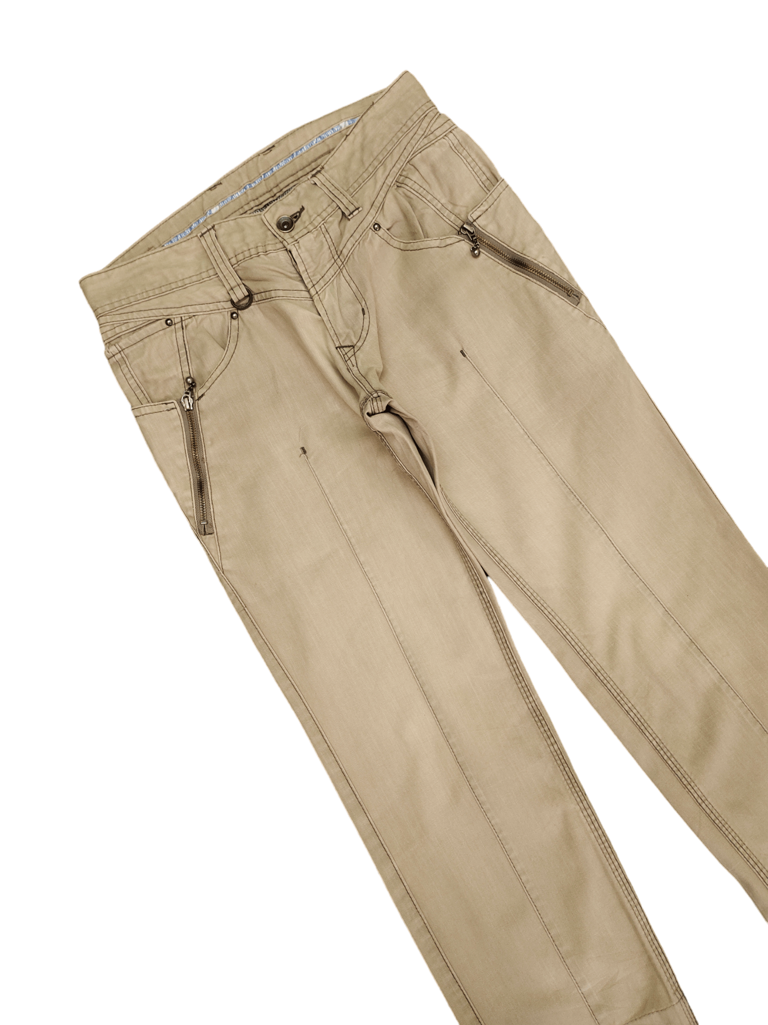 Comme des Garcons × Undercover Vintage Y2k Nicole Club For Men Distress Denim Pants Size US 30 / EU 46 - 6 Thumbnail