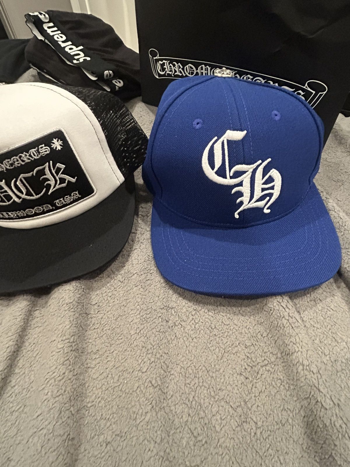 Chrome Hearts Chrome hearts fuck hollywood trucker hat Size ONE SIZE - 14 Thumbnail