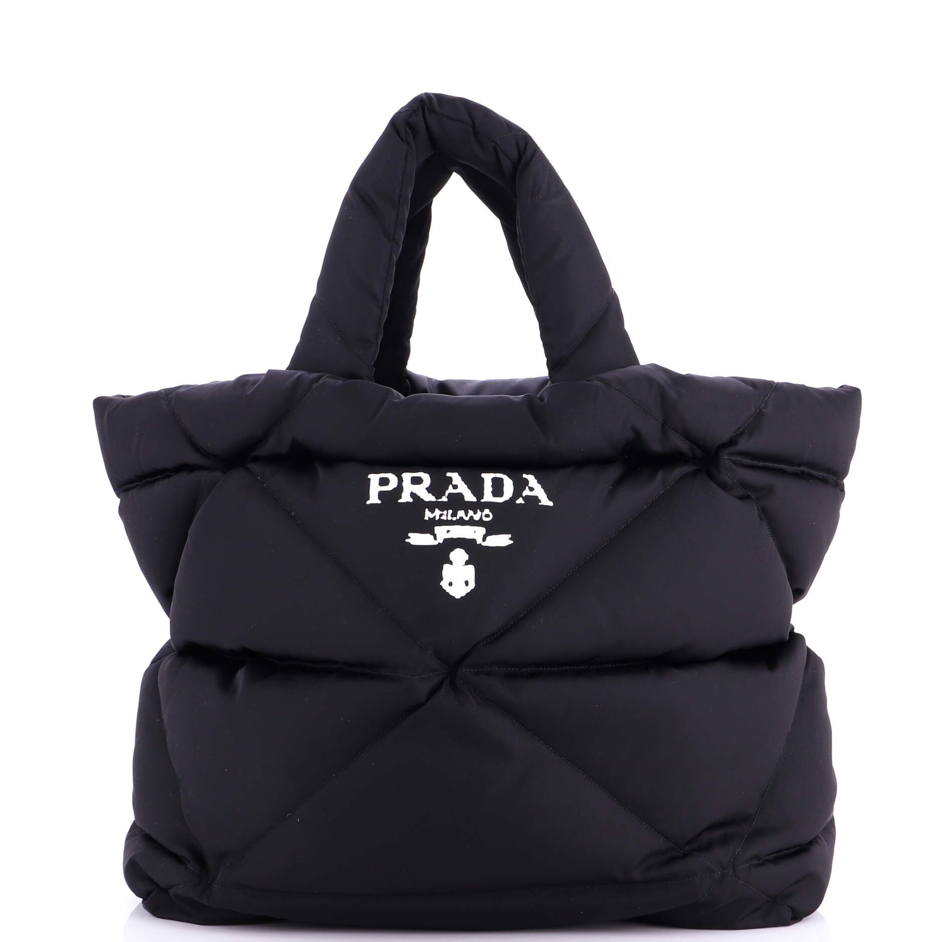 Prada Padded Logo Tote Bag Size ONE SIZE - 1 Thumbnail