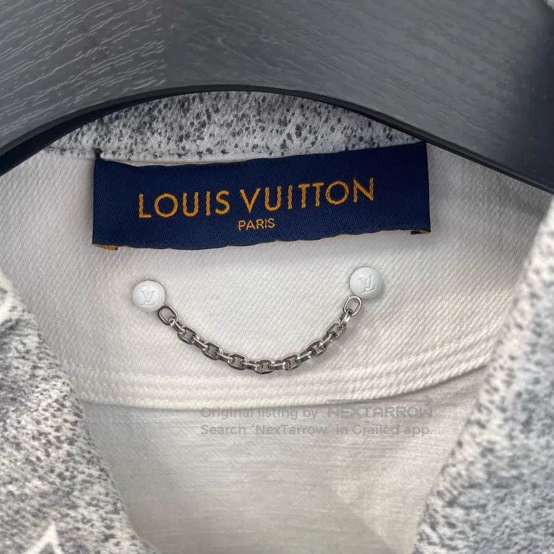 Louis Vuitton Louis Vuitton Gradient Star Denim Shirt Size US L / EU 52-54 / 3 - 3 Thumbnail