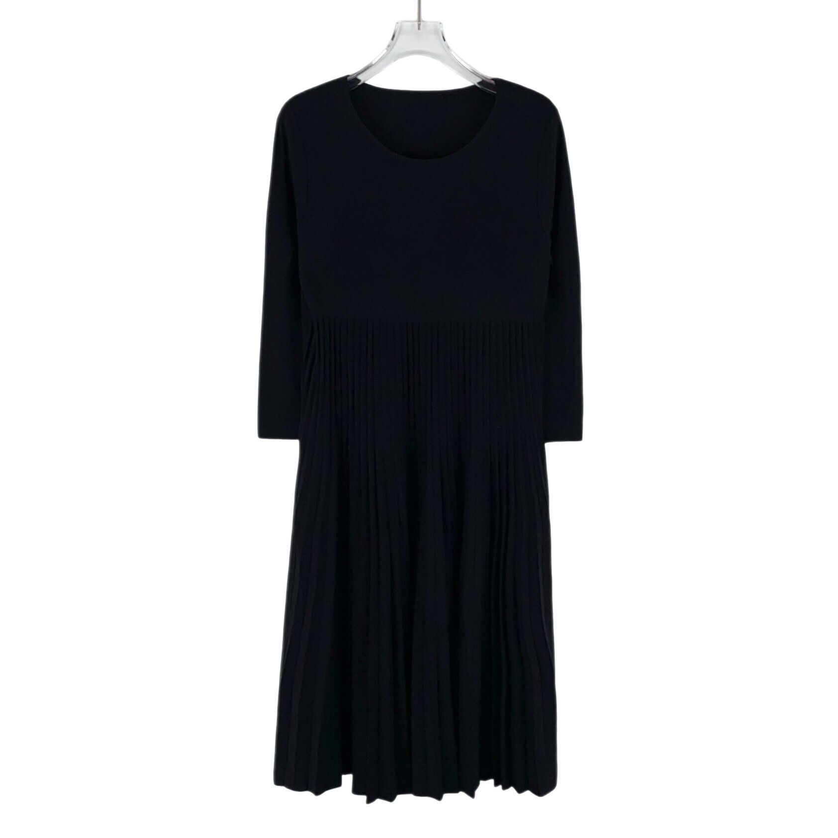 Salvatore Ferragamo Ferragamo Pleated Knit Midi Dress S Size S / US 4 / IT 40 - 1 Thumbnail
