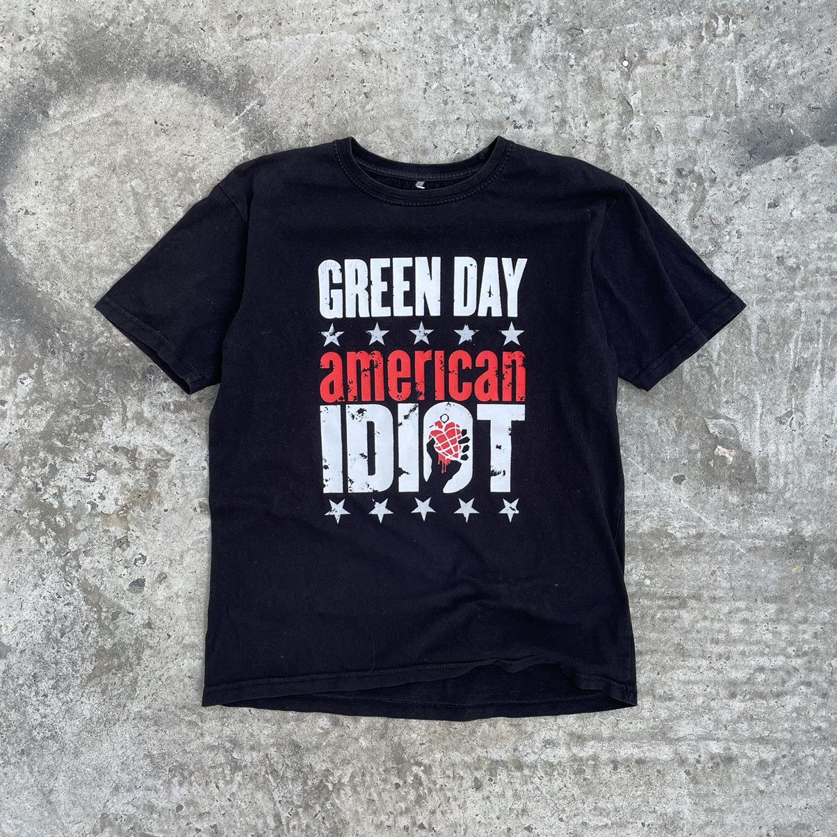 Vintage Vintage T-shirts Green Day American Idiot Rock Band Tee Size L / US 10 / IT 46 - 3 Thumbnail