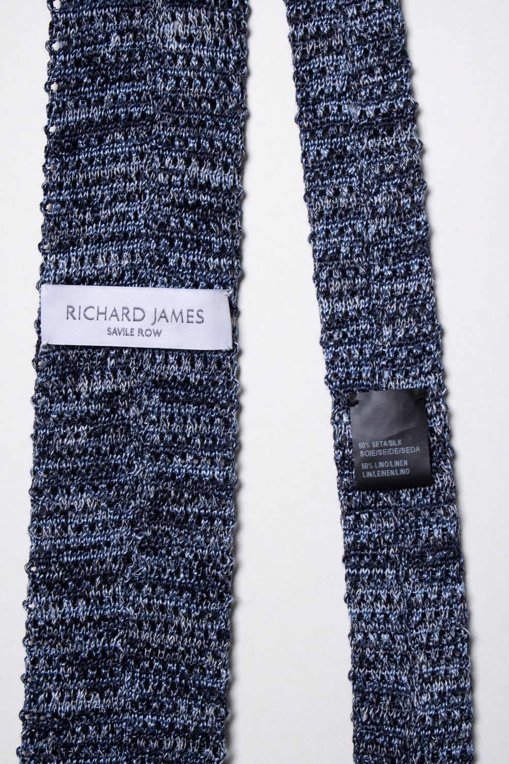 Richard James Richard James, blue knitted scarf Size ONE SIZE - 2 Thumbnail