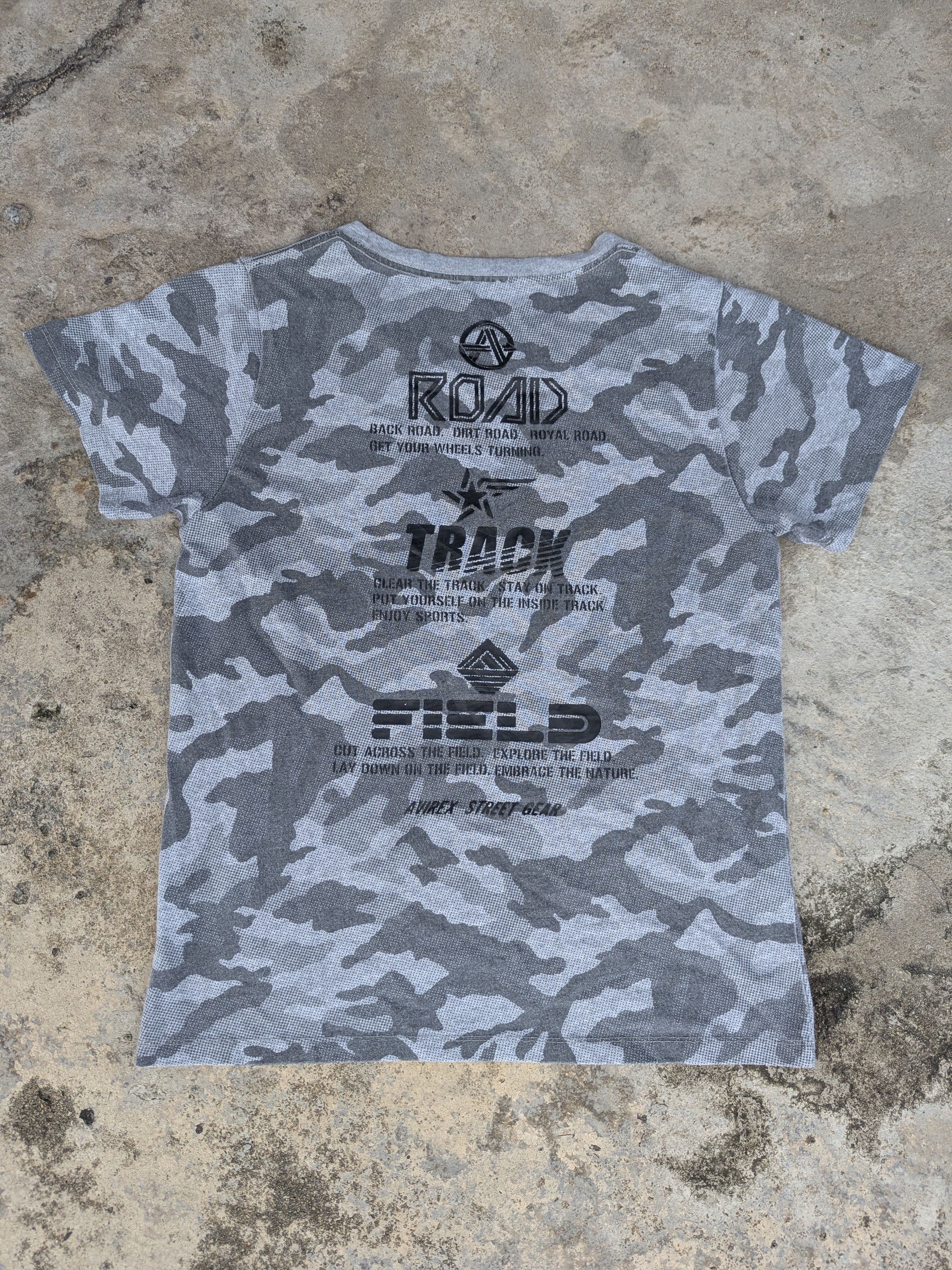 Avirex × Japanese Brand Vintage Avirex Street Gear Camouflage T Shirt Size US S / EU 44-46 / 1 - 9 Thumbnail