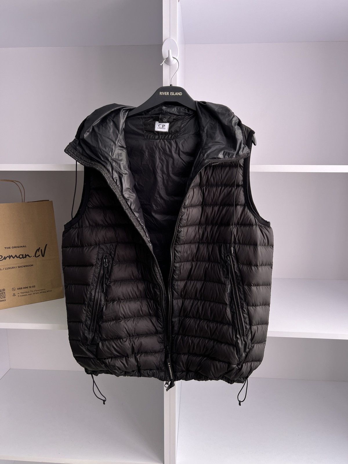 C.P. Company × Vintage Vintage CP COMPANY Puffer DD shell Goggle Vest Size US XL / EU 56 / 4 - 9 Thumbnail
