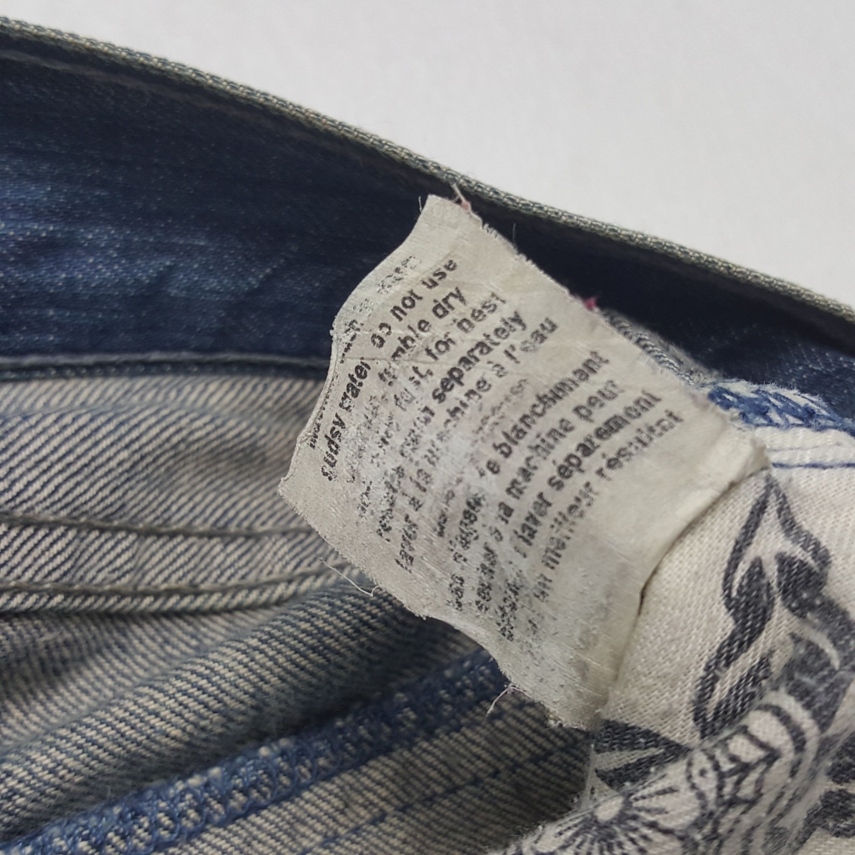 Stussy × Vintage Vintage Stussy American Brand Streetwear Denim Jeans Size US 33 - 10 Thumbnail