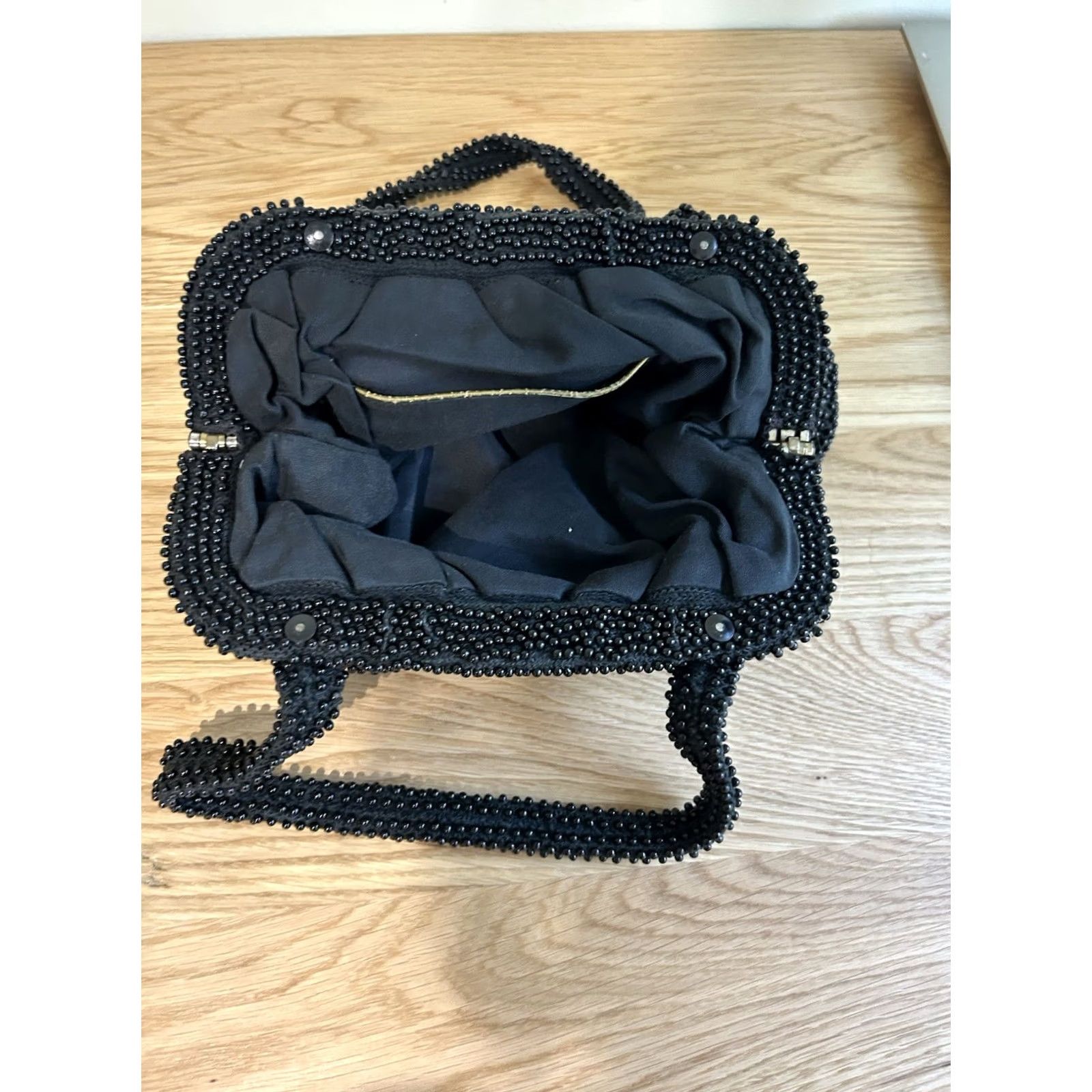 Vintage VINTAGE Cordé Bead Evening Bag Womens Size ONE SIZE - 5 Thumbnail