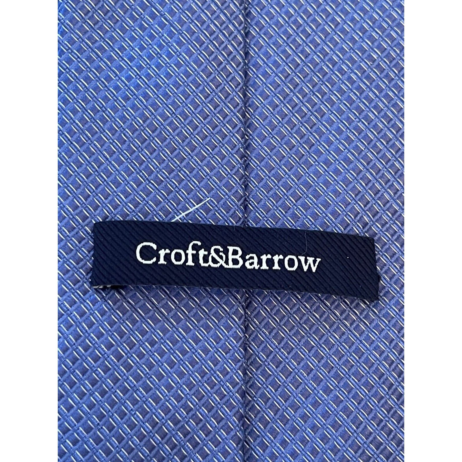 Croft & Barrow Croft & Barrow Blue 85% Silk 15% Polyester Made In China Size ONE SIZE - 8 Thumbnail