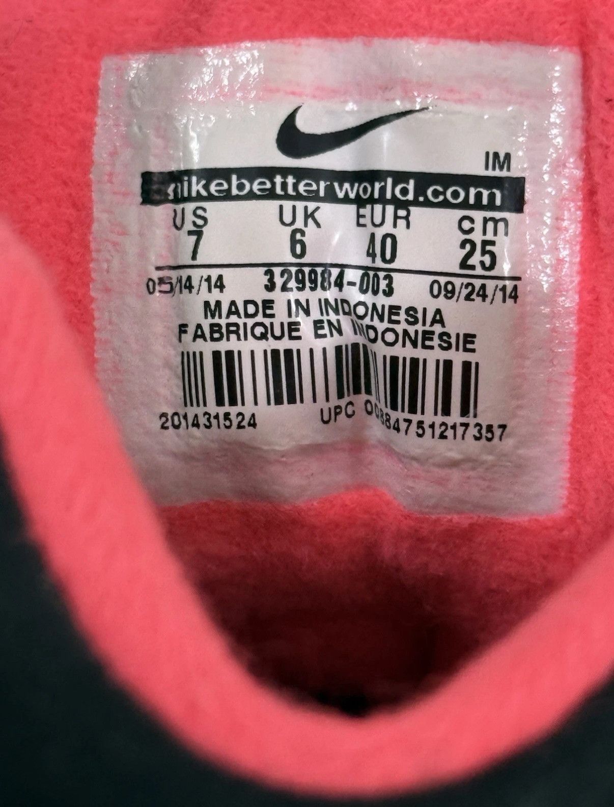 Nike Nike Air Flight 13 Mid “South Beach” – Size 7 – 2014 Release Size US 7 / EU 40 - 8 Thumbnail