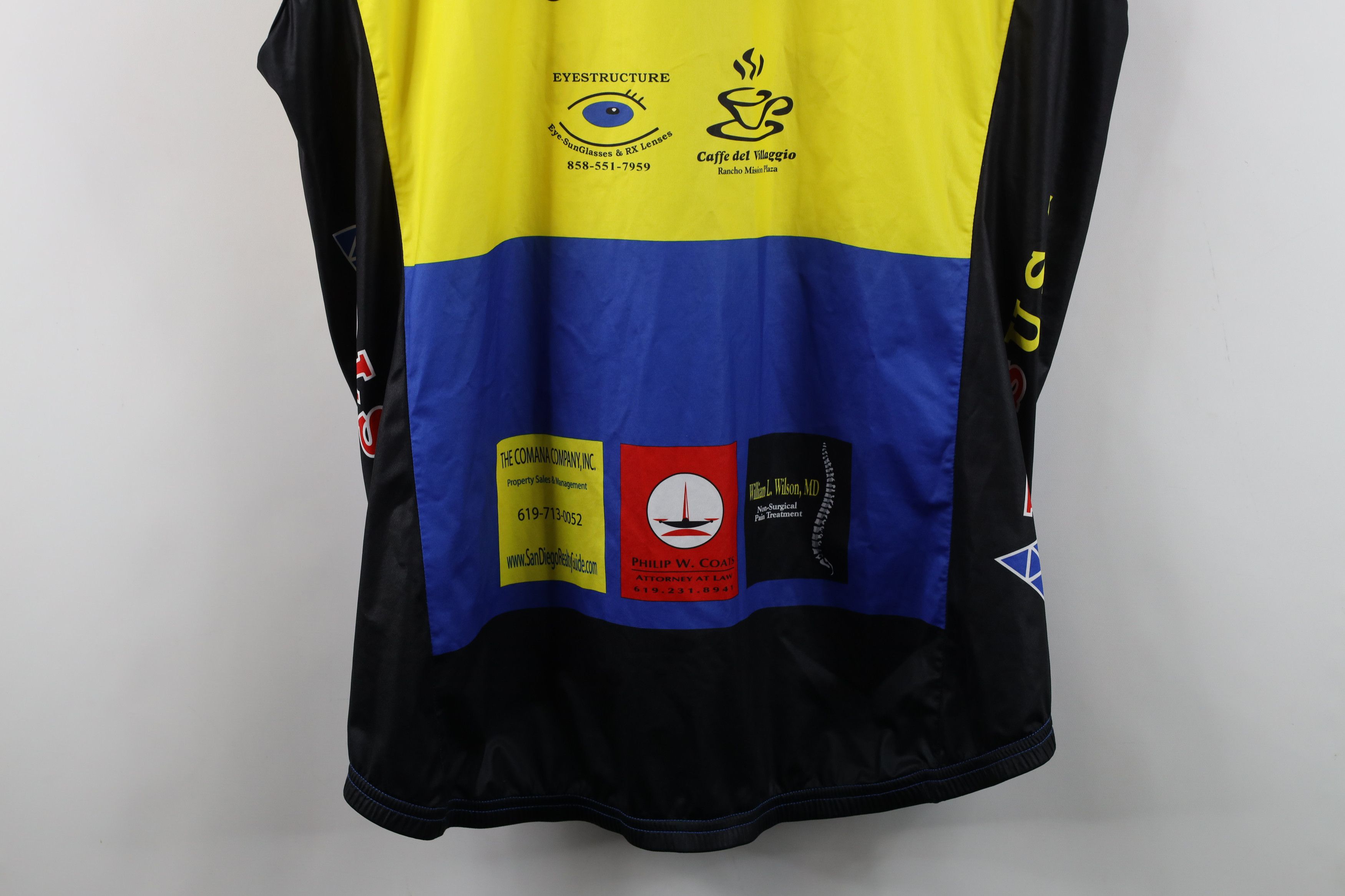 Vintage Squadra Team Division Cycle-Vets Full Zip Cycling Jersey USA Size US XL / EU 56 / 4 - 15 Thumbnail