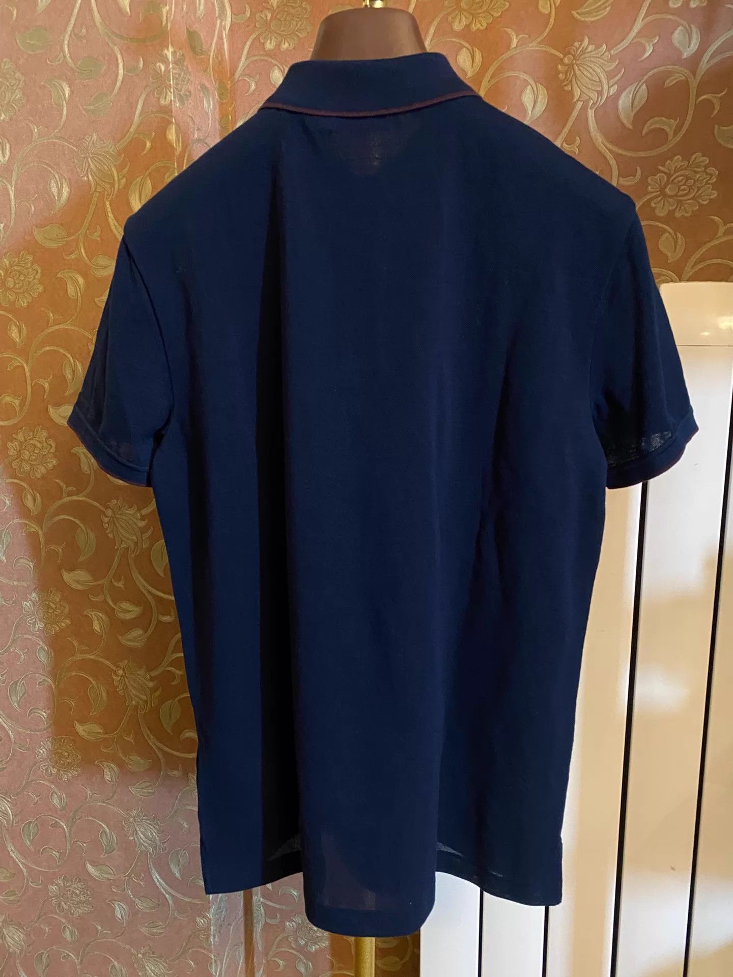 Ralph Lauren RL Purple Label RRL 100% Wool Short-Sleeve Polo S Size US S / EU 44-46 / 1 - 3 Thumbnail