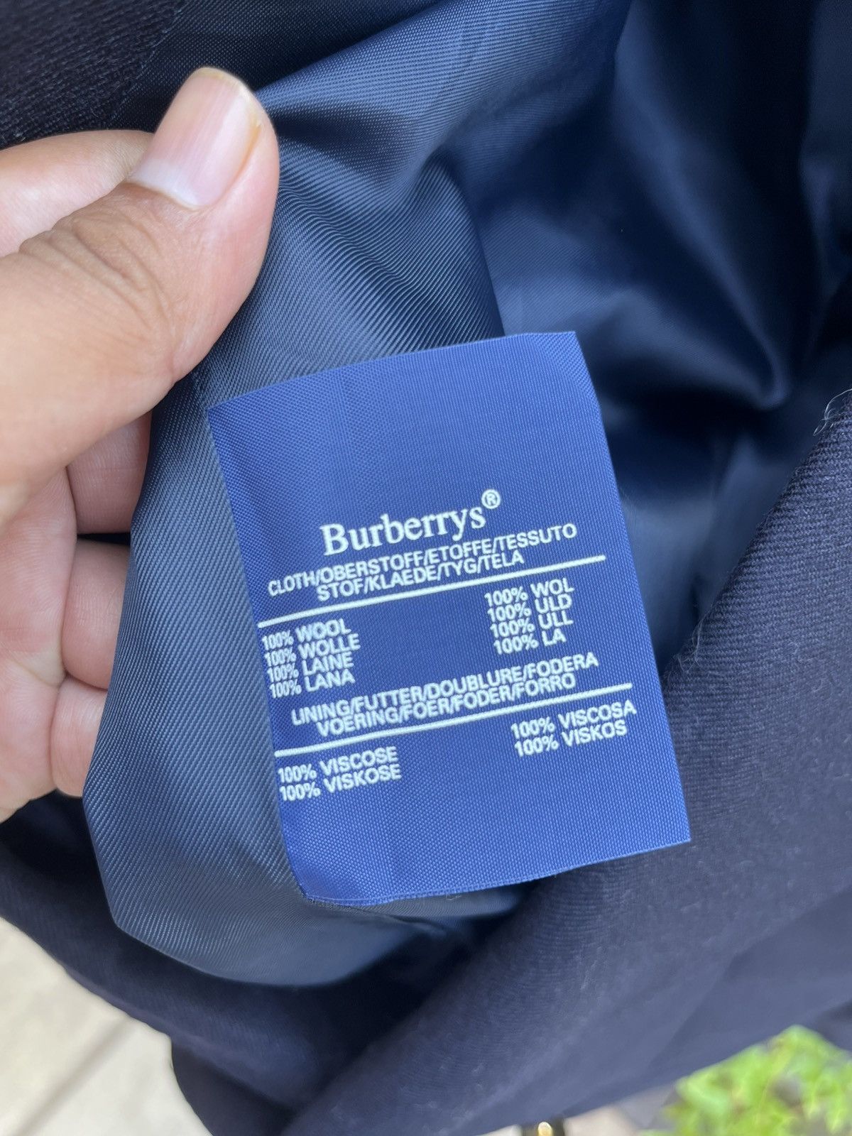 Burberry Vintage burberry double breasted Size 48R - 6 Thumbnail