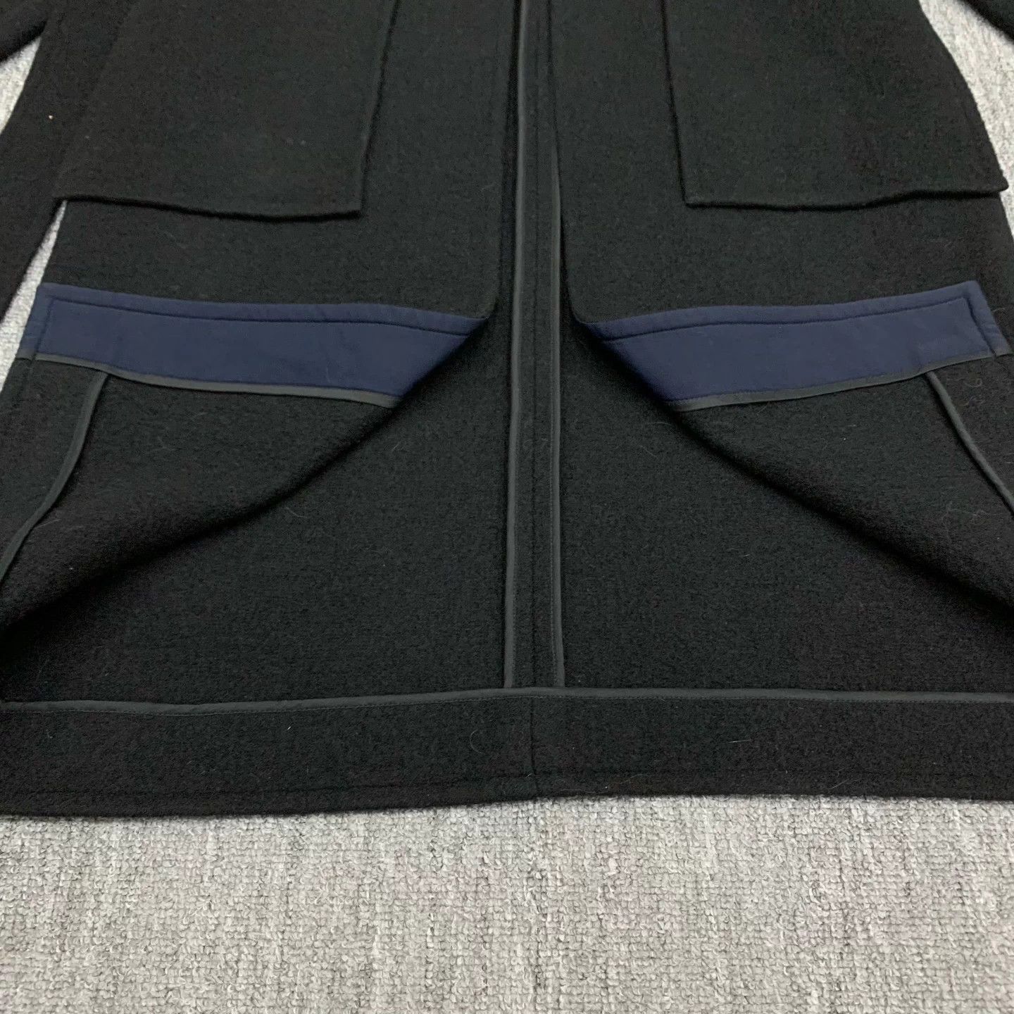 Celine Celine black wool long coat size 36 95 new Size XS / US 0-2 / IT 36-38 - 8 Thumbnail