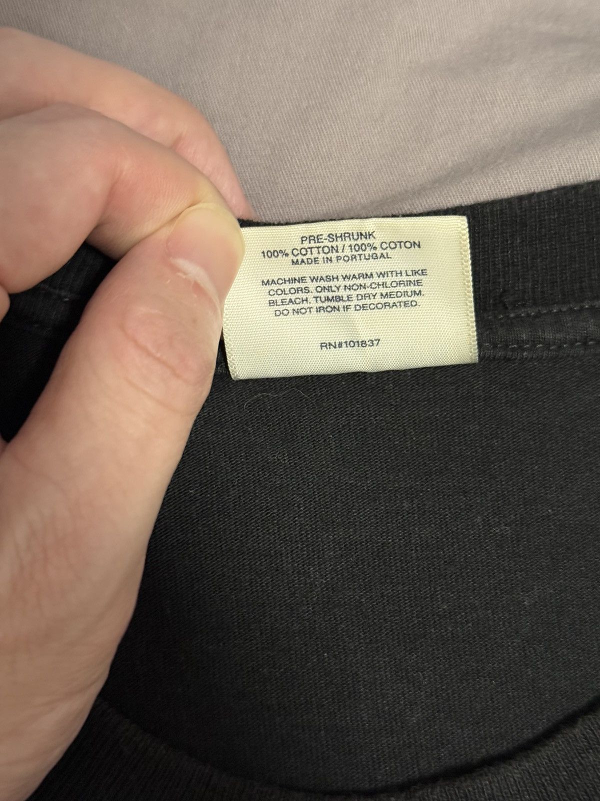 Comme des Garcons Supreme cdg split box logo tee black Size US M / EU 48-50 / 2 - 4 Thumbnail