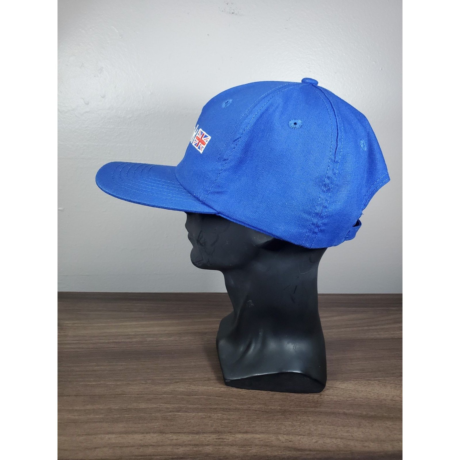 Reebok × Vintage Vintage REEBOK Hat Blue Slide Adjustable Baseball Cap 90s Size ONE SIZE - 6 Thumbnail