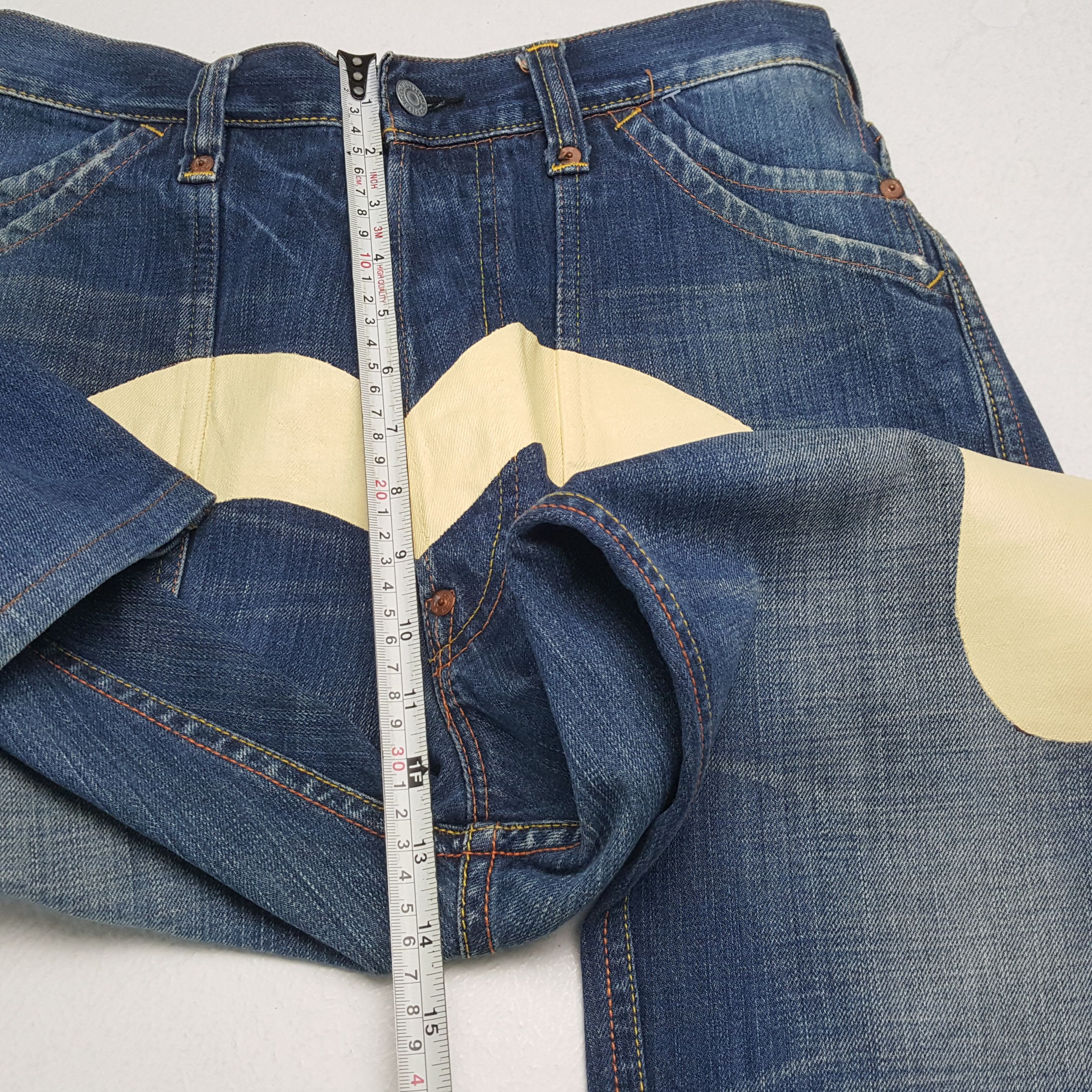 Evisu × Japanese Brand × Vintage Vintage EVISU Japanese Brand Daicock Custom Style Jeans Size US 31 - 8 Thumbnail