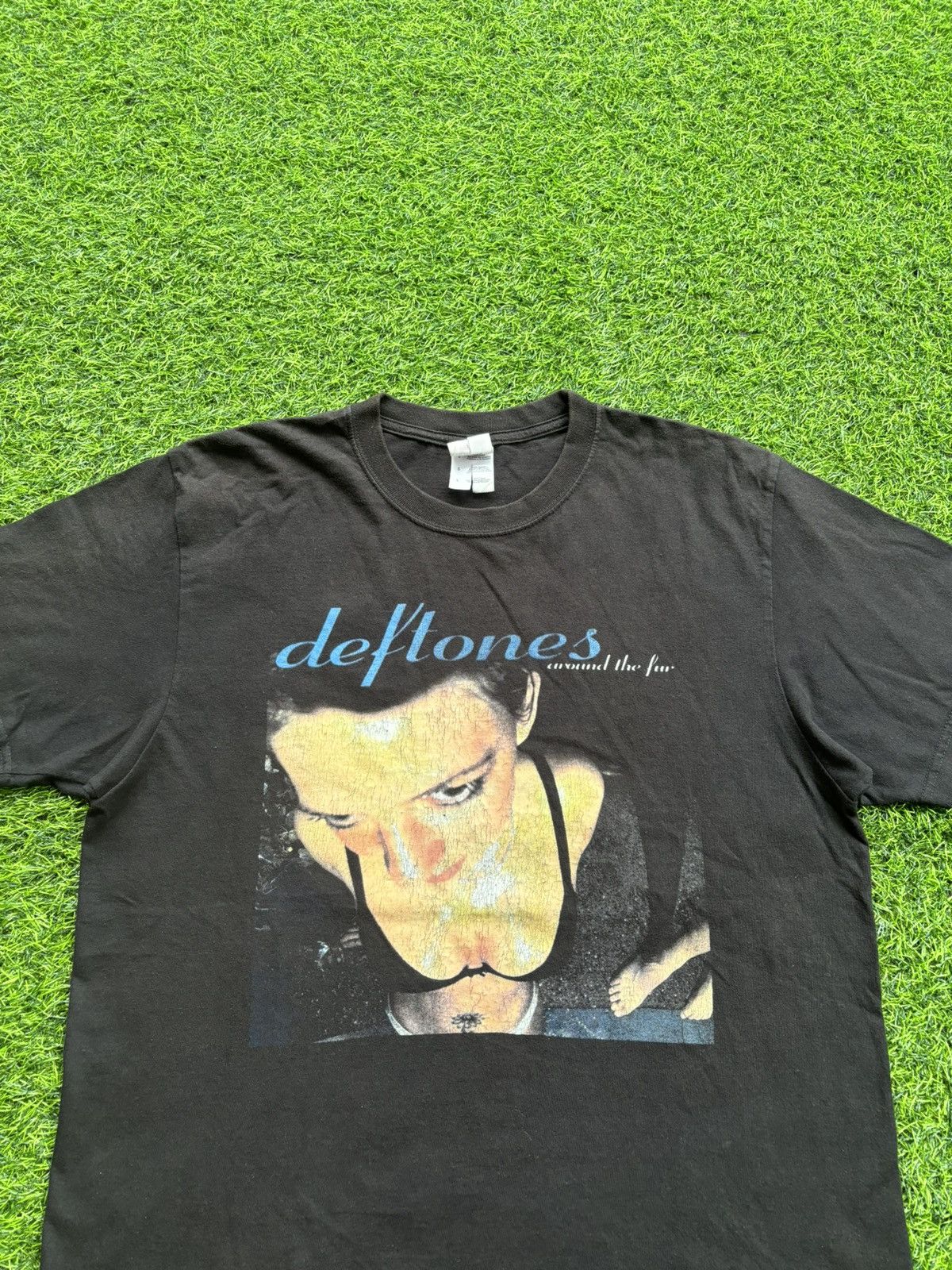 Band Tees Vintage Deftones Around the fur Tshirt Size US L / EU 52-54 / 3 - 4 Thumbnail
