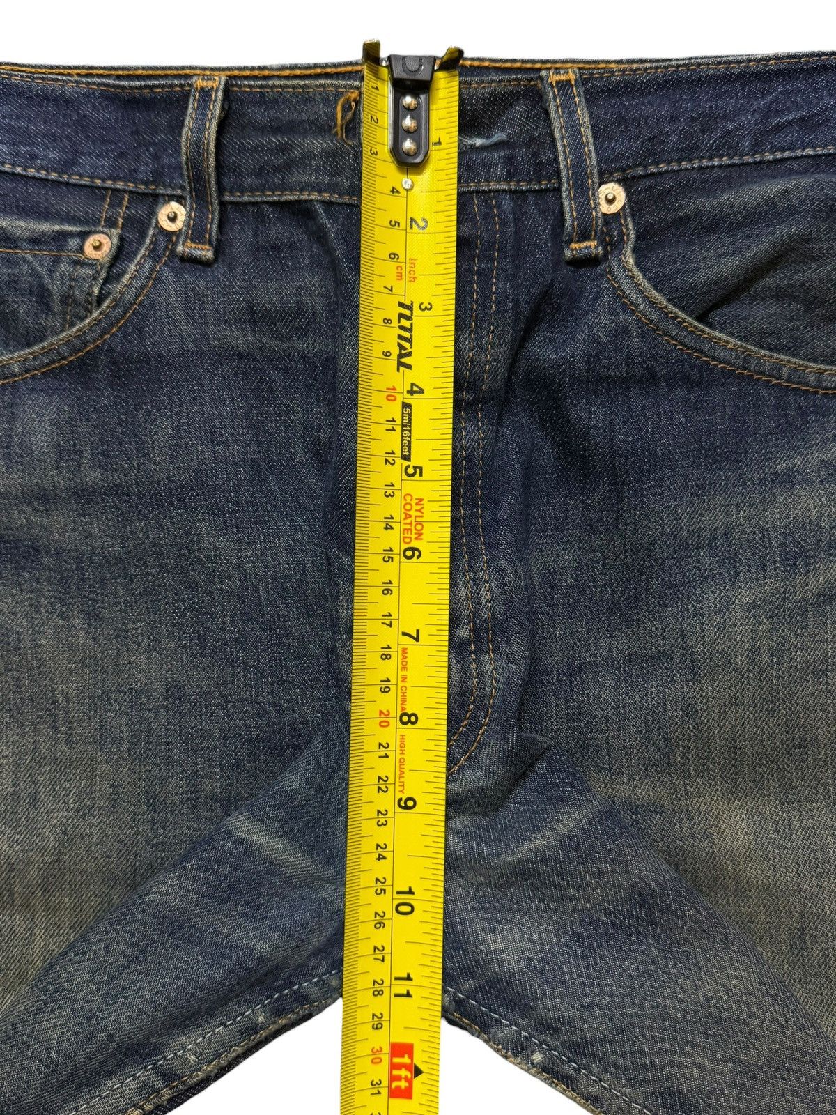 Levi's Vintage Clothing Vintage 90s Levis 501 Faded Mud Wash Distress Regular Fits Size US 32 / EU 48 - 11 Thumbnail