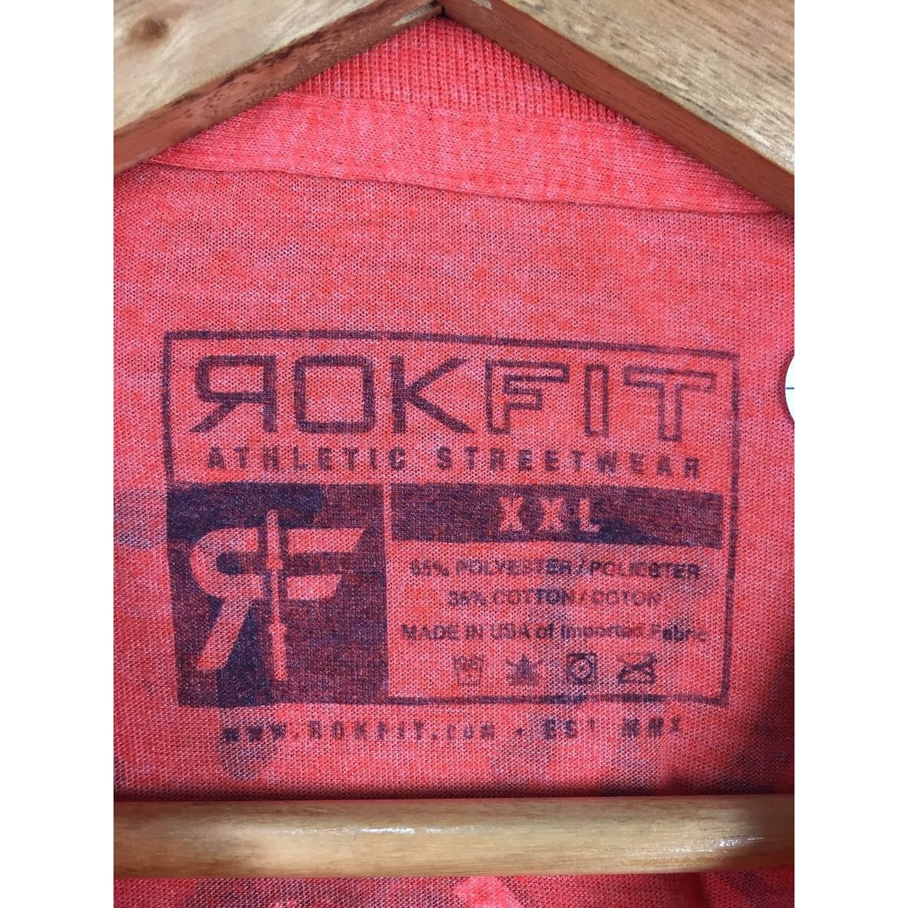 Vintage Rokfit Athletic Streetwear Prepare For The Unknown Tee Size US XXL / EU 58 / 5 - 9 Thumbnail