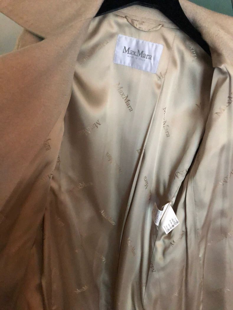 Max Mara Max Mara Cashmere beige coat Size L / US 10 / IT 46 - 6 Thumbnail