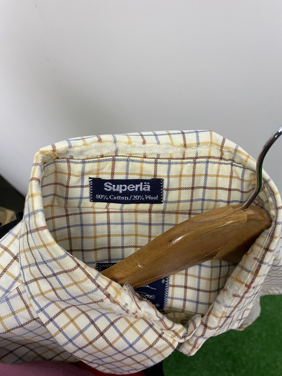 Burberry × Vintage Vintage Burberry Button up Size US L / EU 52-54 / 3 - 14 Thumbnail