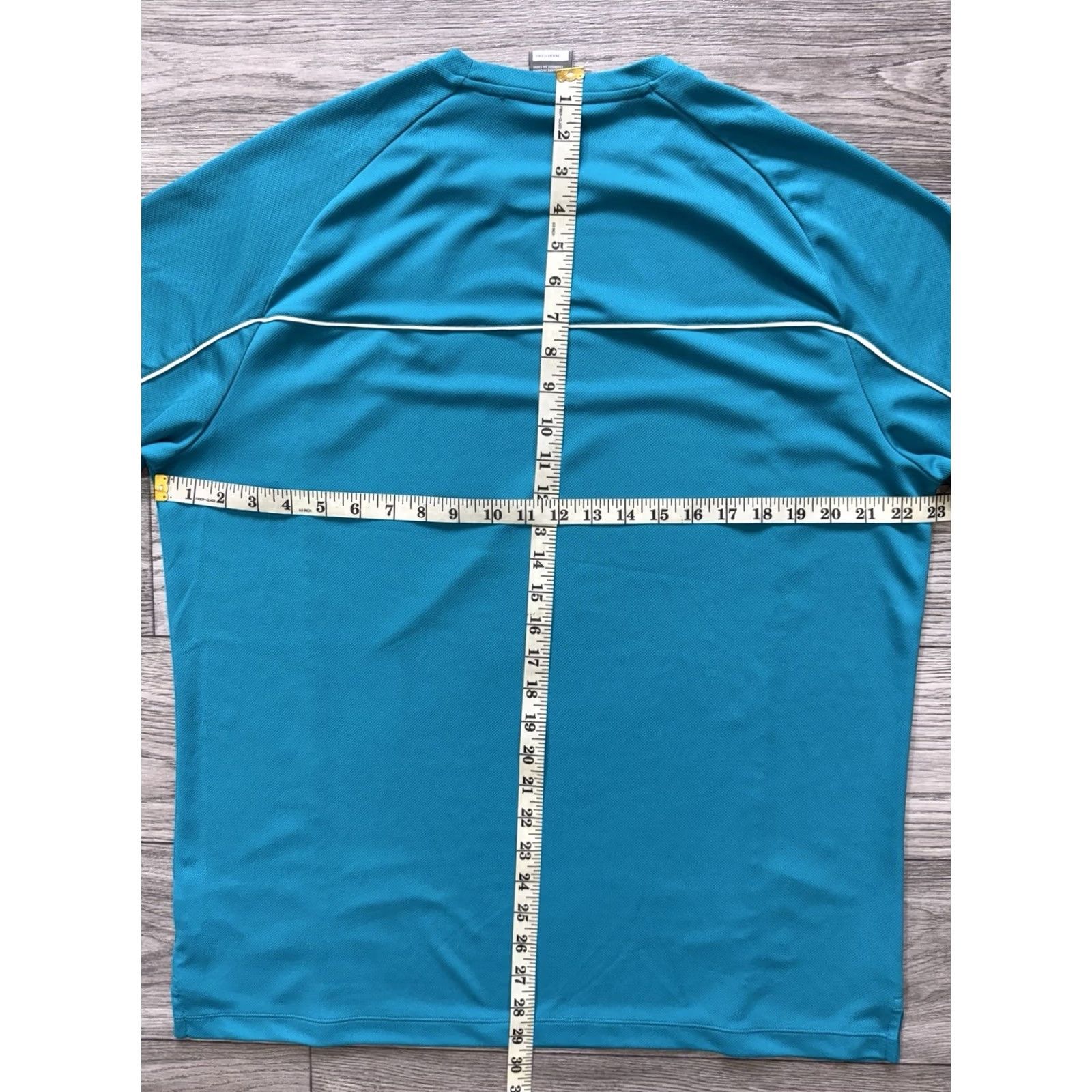 Nike Nike Tennis Dri-Fit Shirt Challenge Court XL Aquamarine Teal Men T-Shirt Activewear Dress Jersey Sportswear Sports Tee Size US XL / EU 56 / 4 - 3 Thumbnail